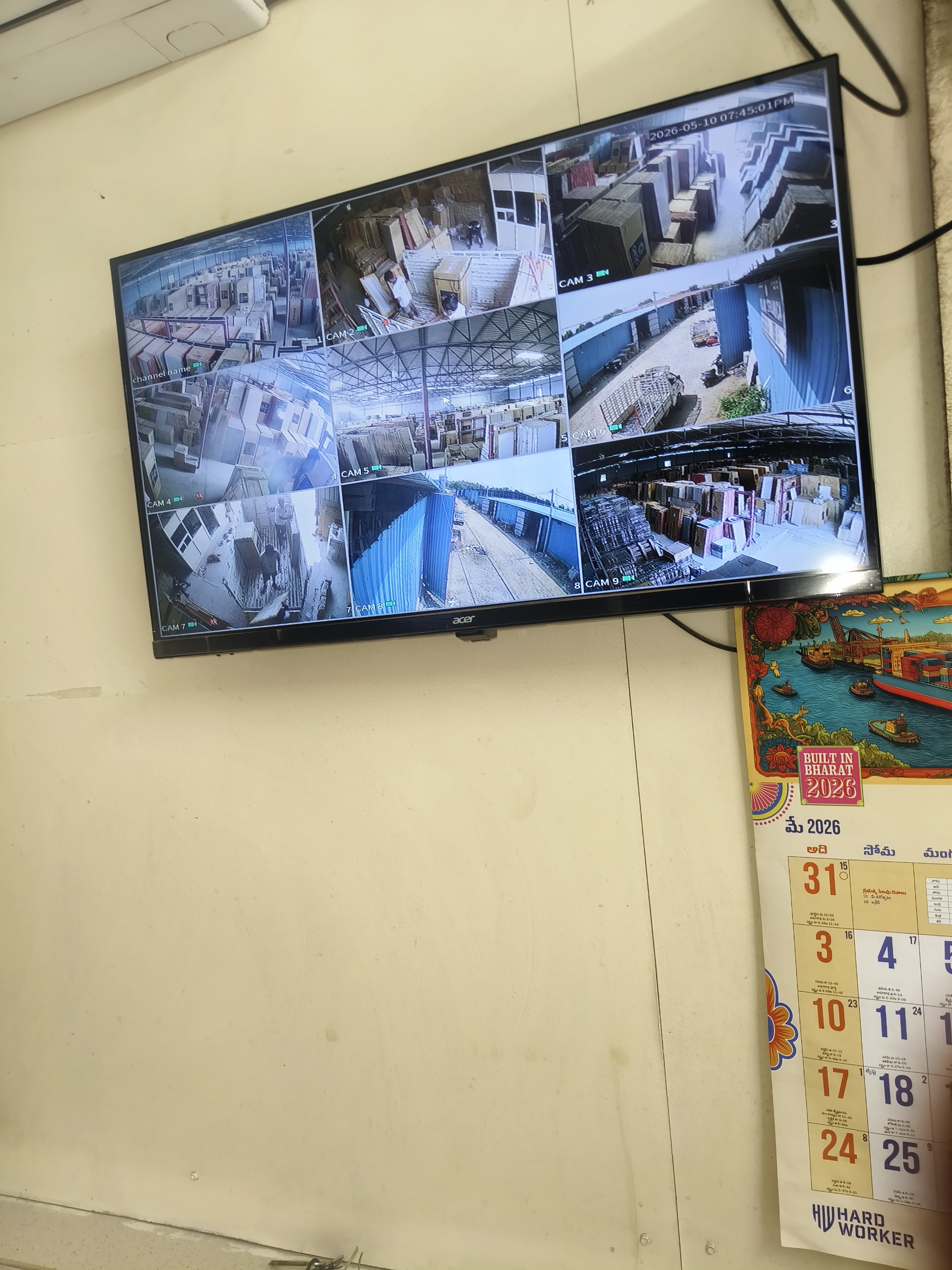 security system service repair proof in Tatti Annaram Hyderabad by WeSet