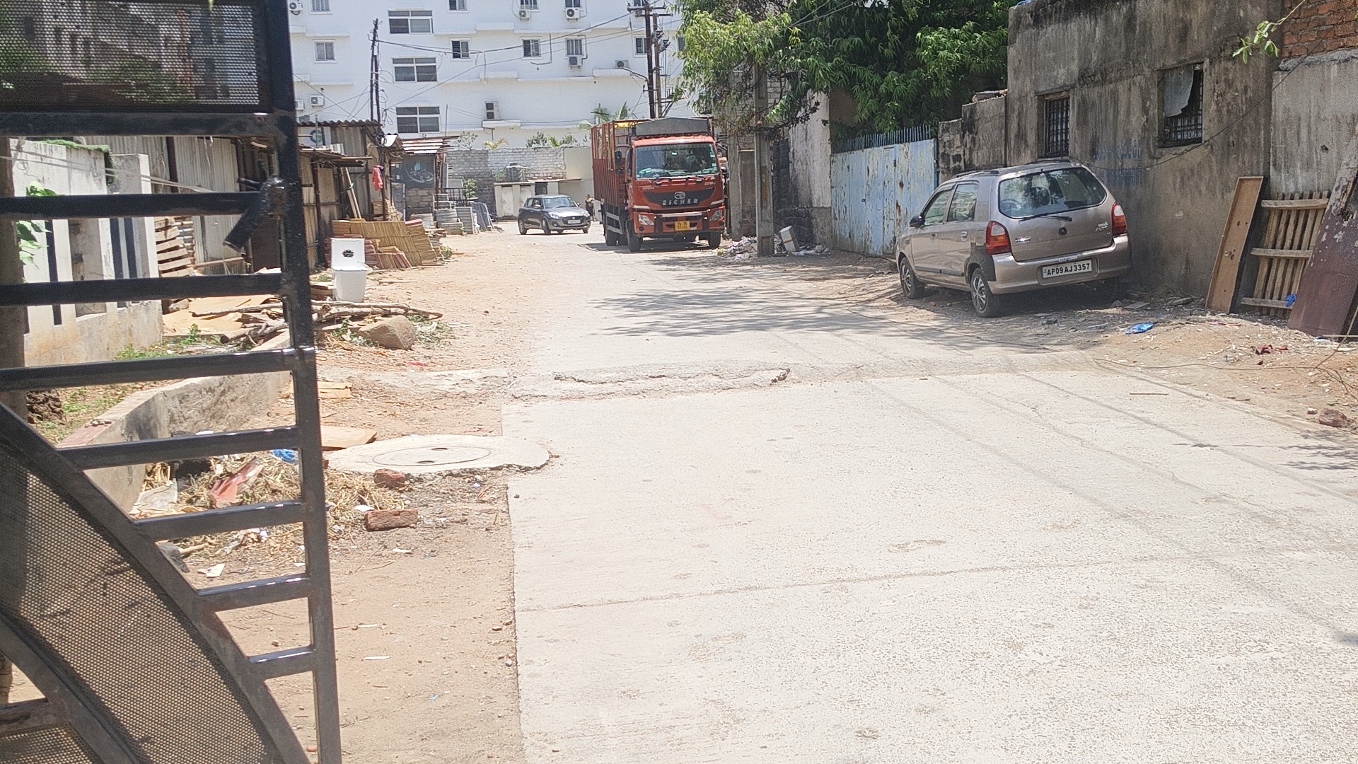 wireless/WiFi CCTV camera installation proof in Doctors Colony Kothapet Hyderabad by WeSet with CP Plus
