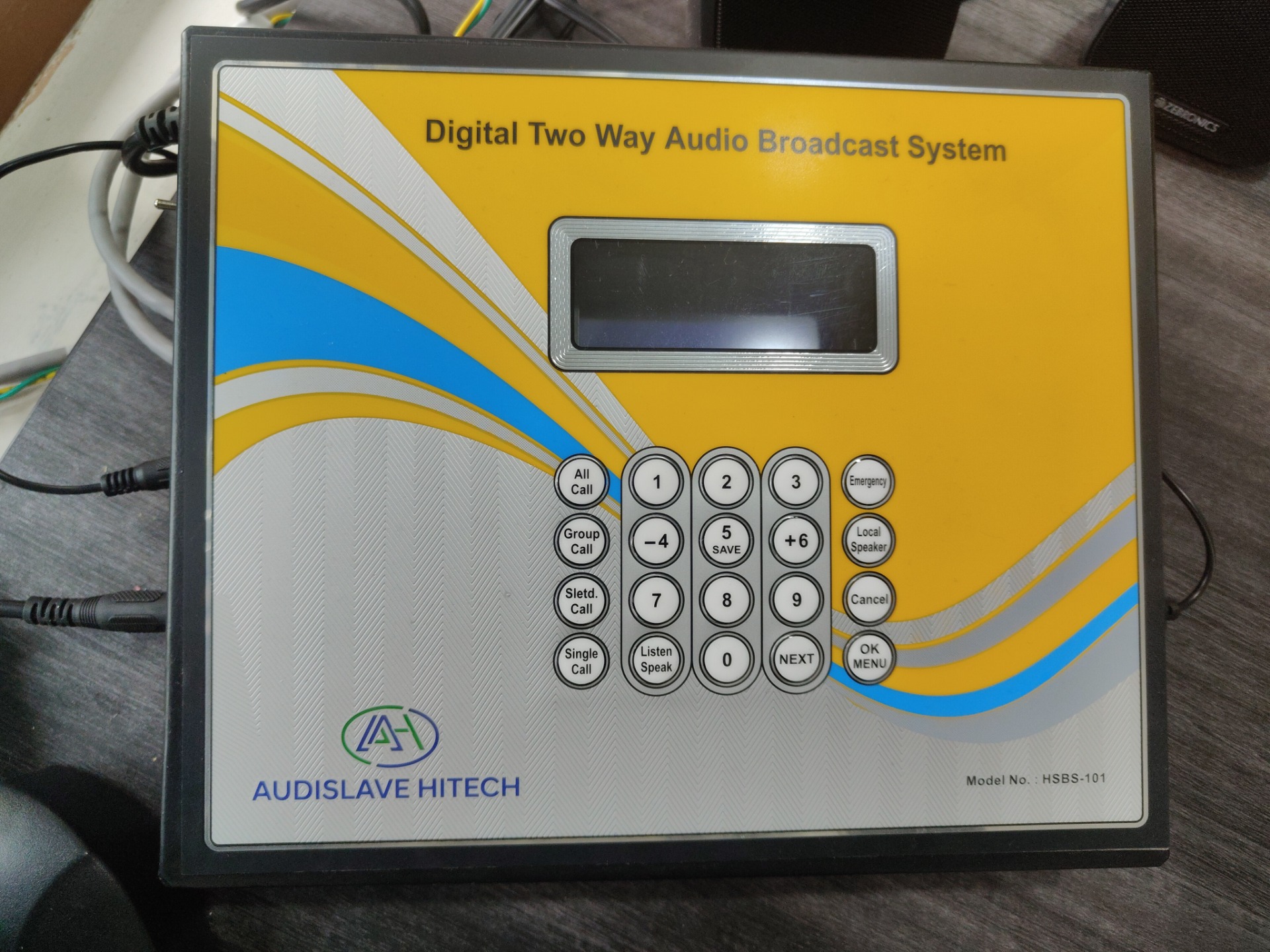 Two-way Audio Broadcast installation proof in Sangeeth Nagar Kukatpally Hyderabad by WeSet