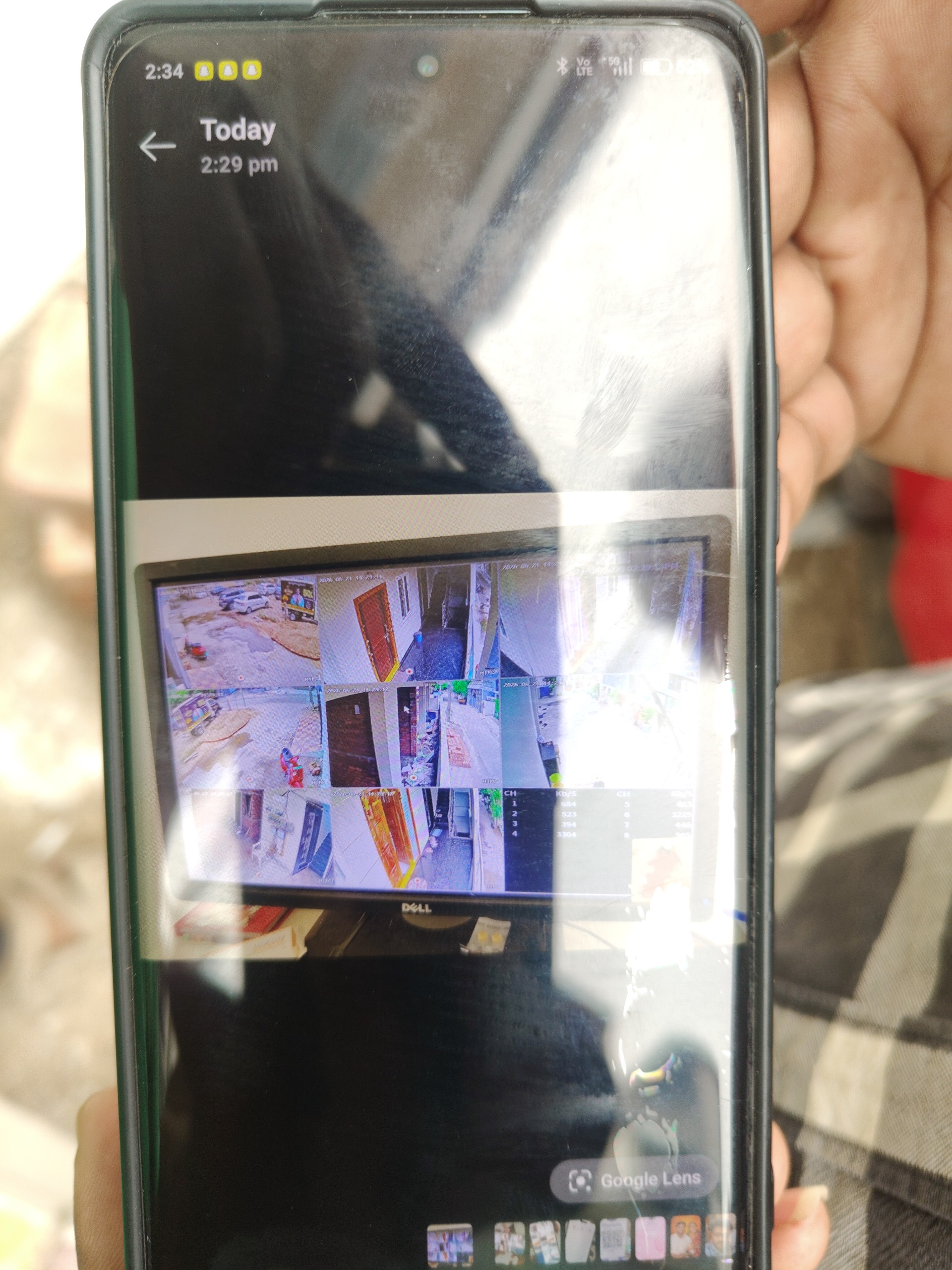 CCTV repair proof in Nagole Hyderabad by WeSet