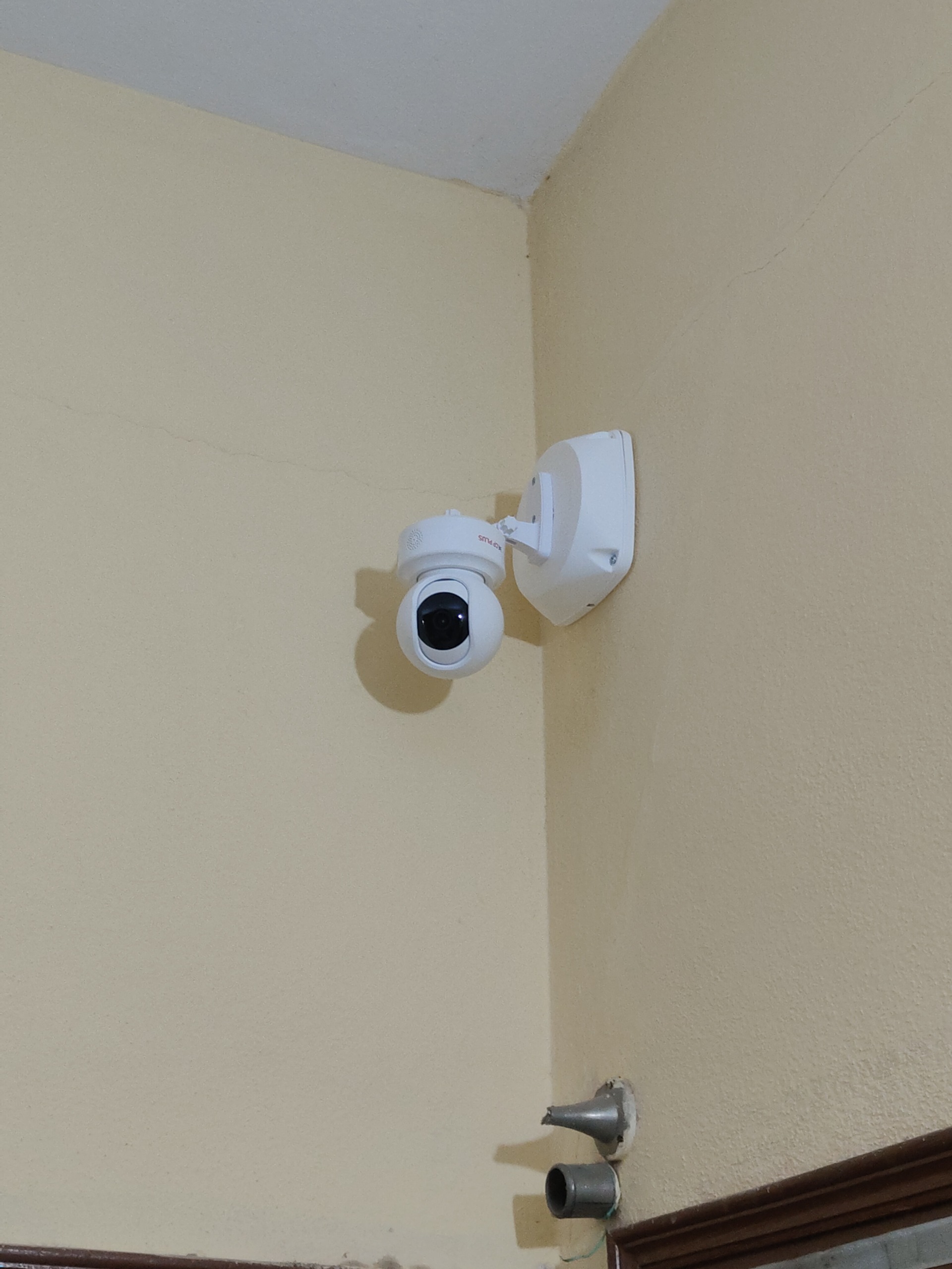 CCTV installation proof in Sun city Hyderabad by WeSet