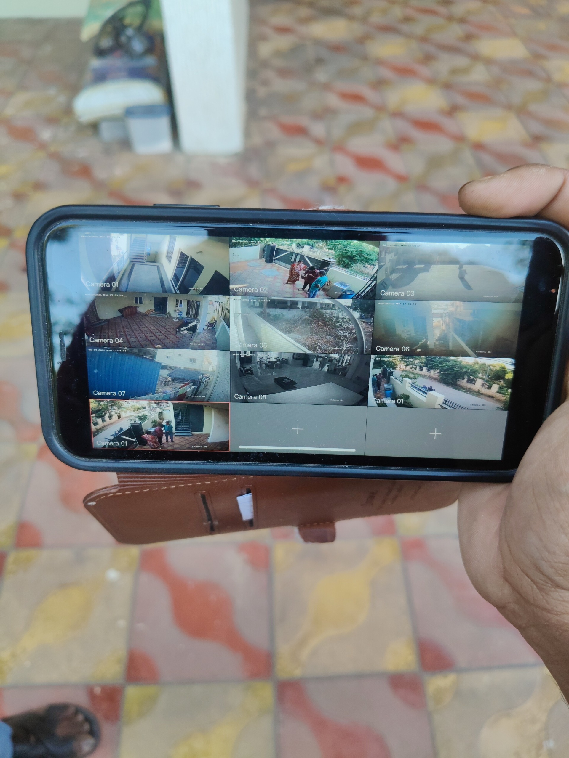 CCTV repair proof in Redio Colony Hyderabad by WeSet