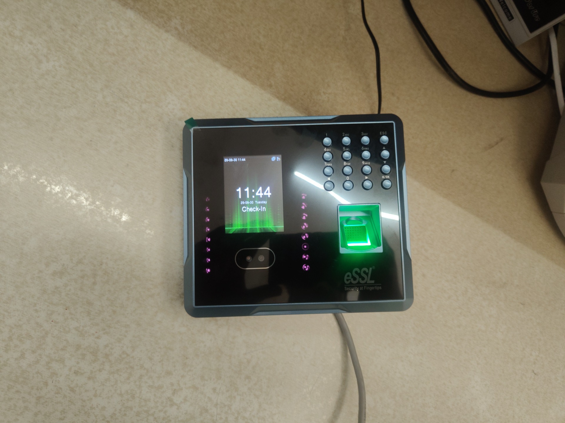 Biometric repair proof in Saidabad Hyderabad by WeSet with eSSL