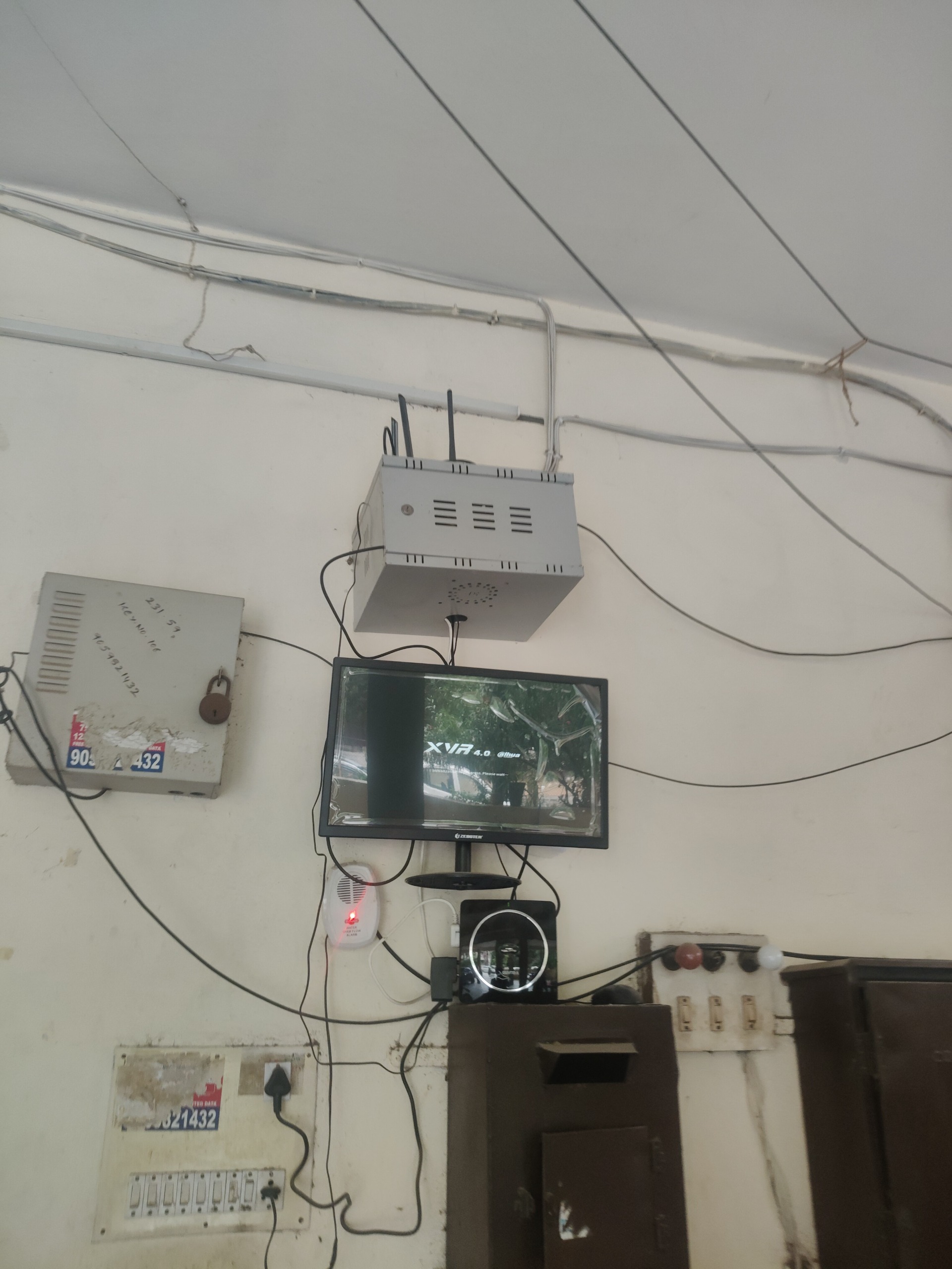 CCTV repair proof in Rajeev Nagar Hyderabad by WeSet