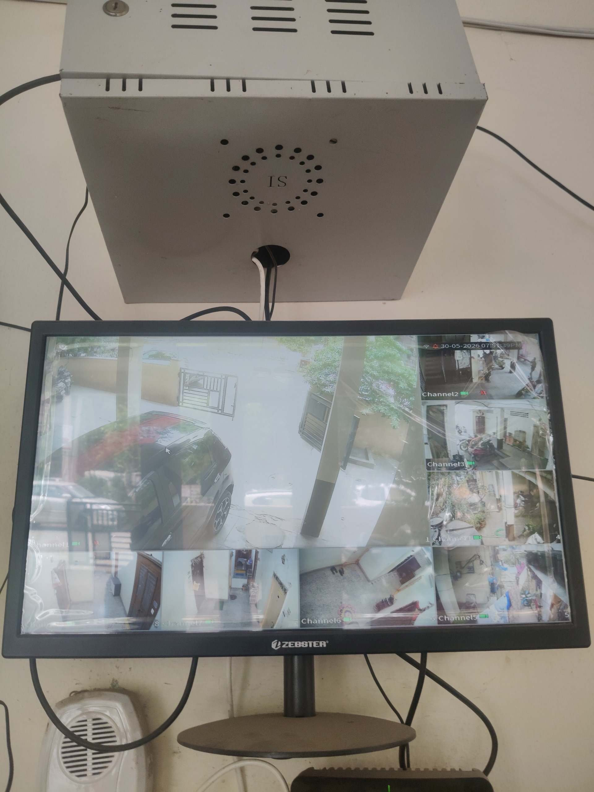 CCTV repair proof in Rajeev Nagar Hyderabad by WeSet