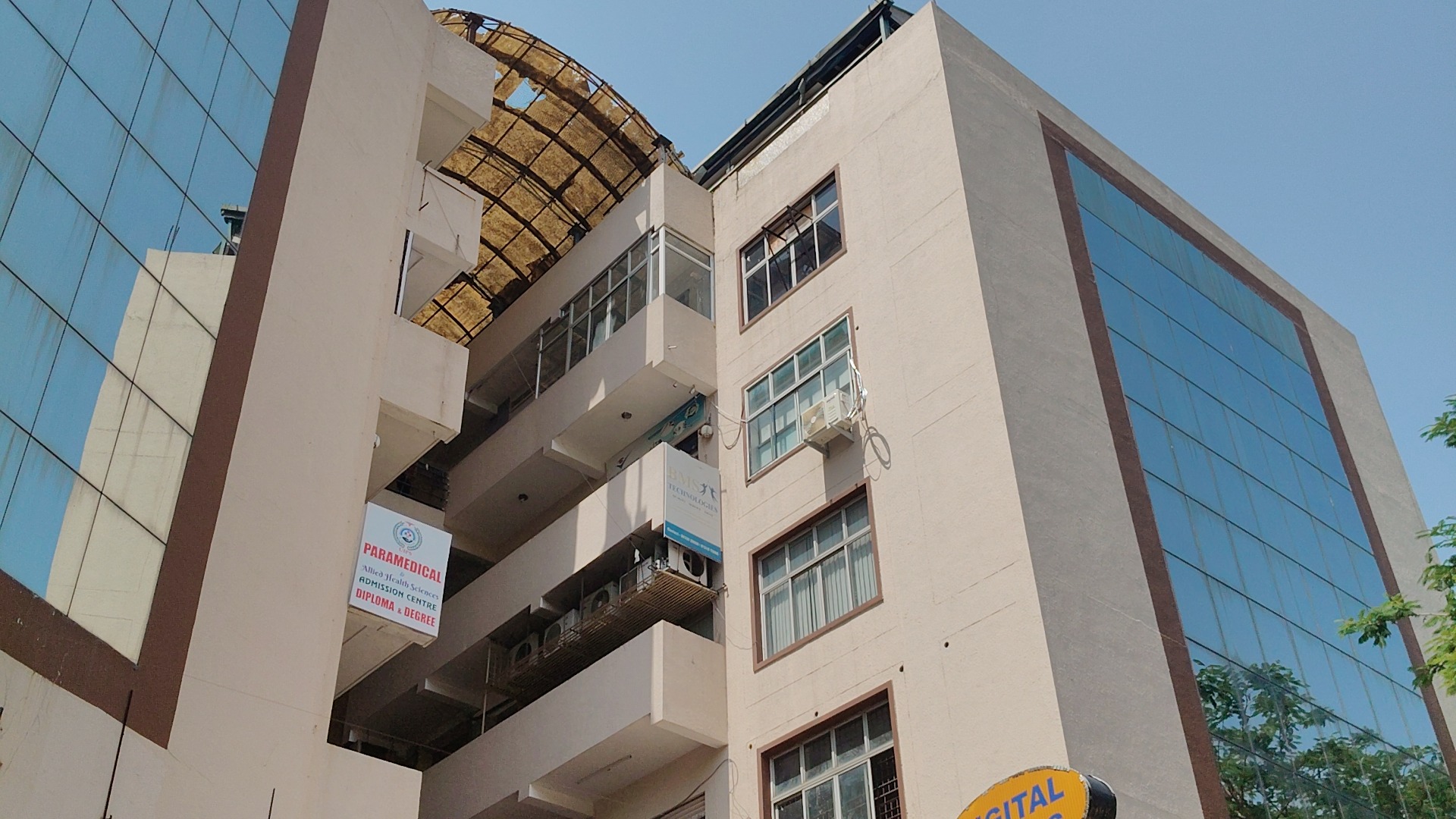 CCTV installation proof in Sec Hyderabad by WeSet with Honeywell