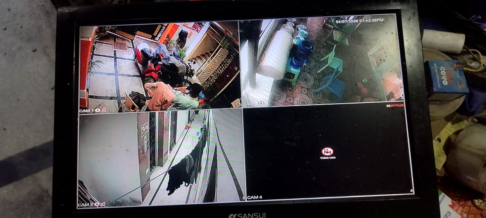CCTV repair proof in Dlf 3rd Gate Opp Lane Aphb Colony Hyderabad by WeSet