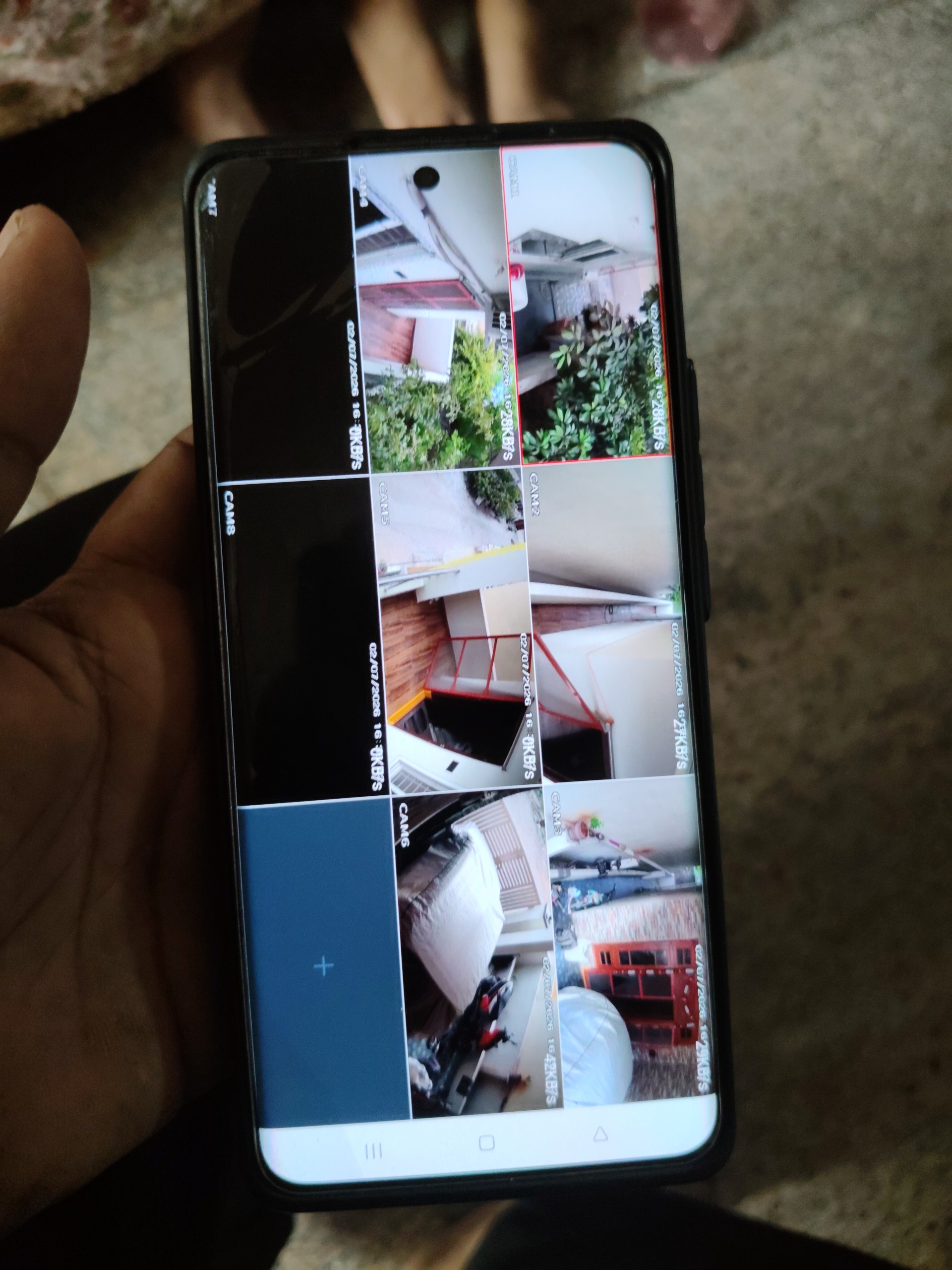 CCTV installation proof in Dhatu Nagar Karmanghat Hyderabad by WeSet with CP Plus