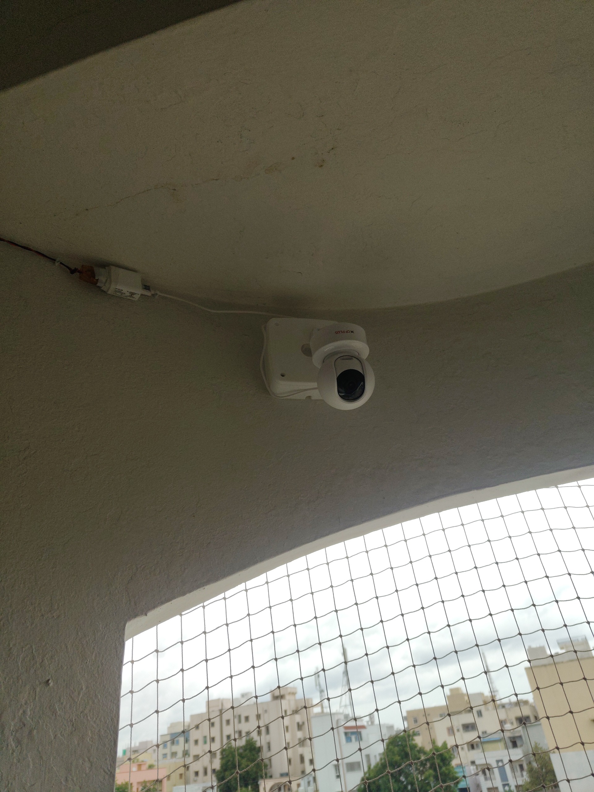 CCTV installation proof in Saidabad Hyderabad by WeSet