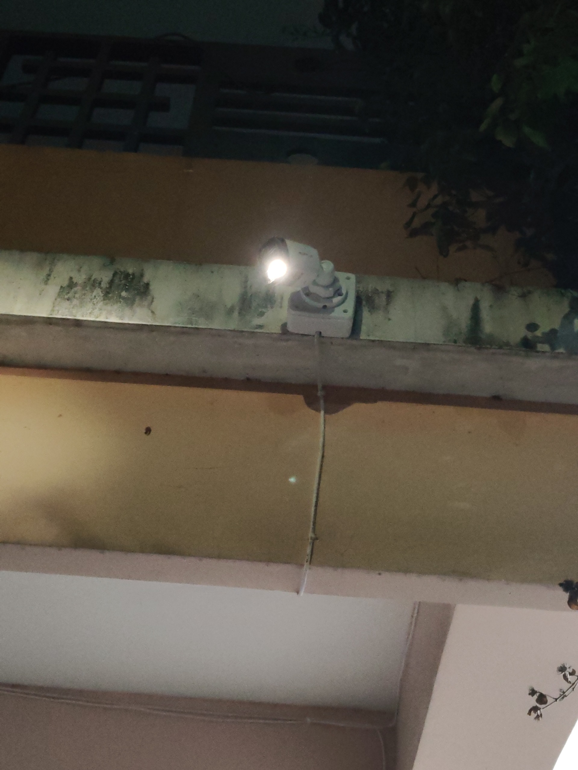 CCTV installation proof in Nagole Hyderabad by WeSet