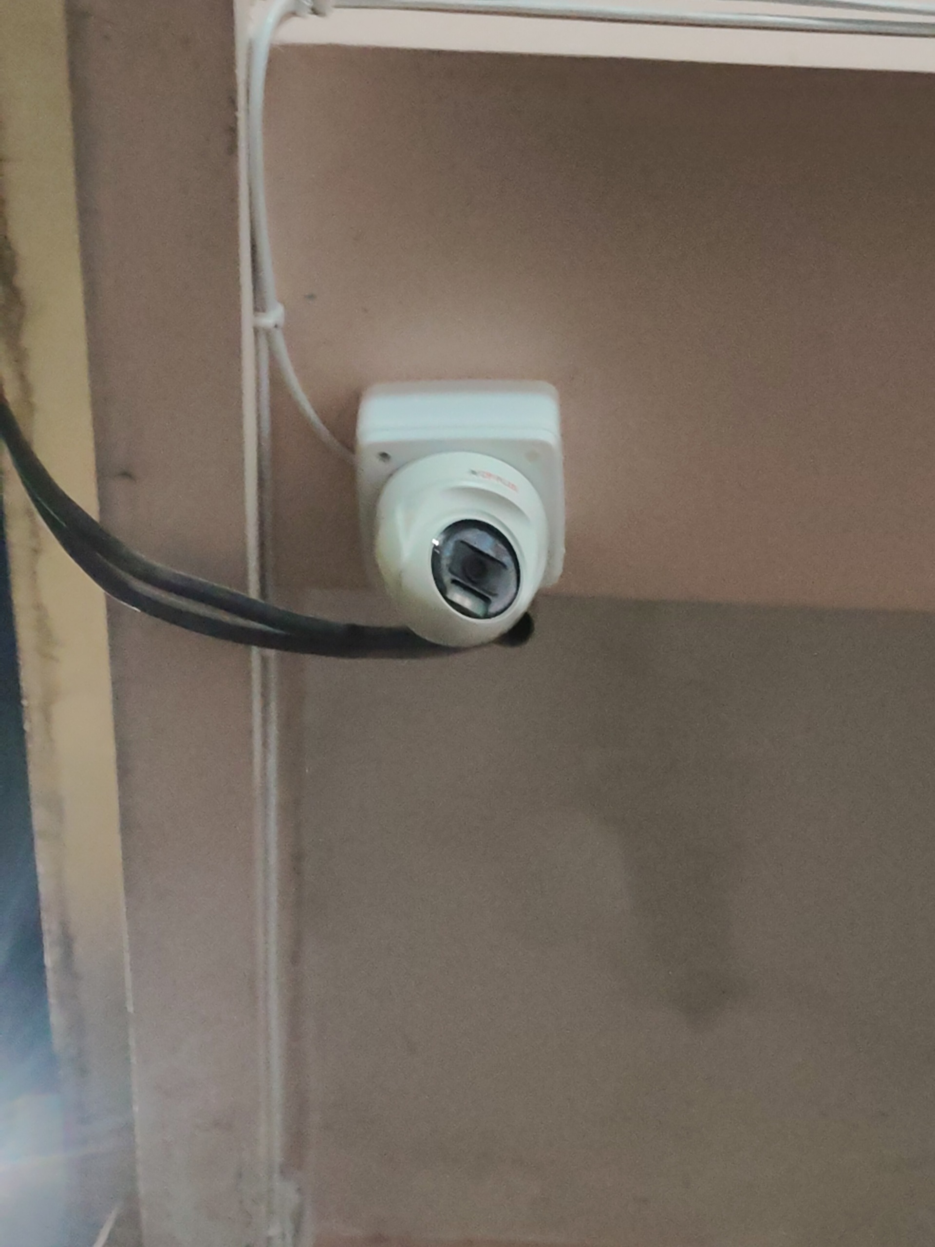 CCTV installation proof in Nagole Hyderabad by WeSet