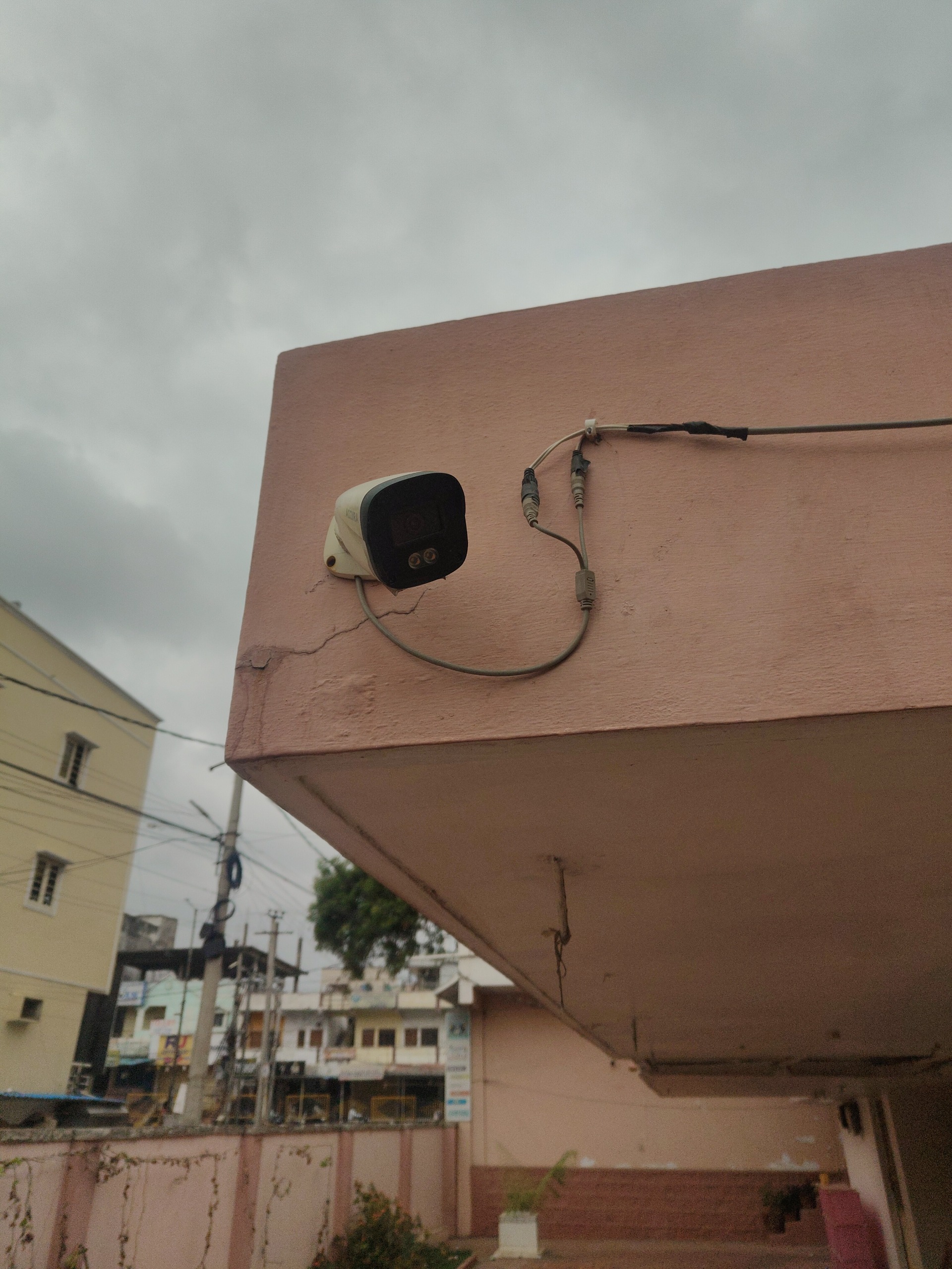 CCTV installation proof in Champapet Hyderabad by WeSet