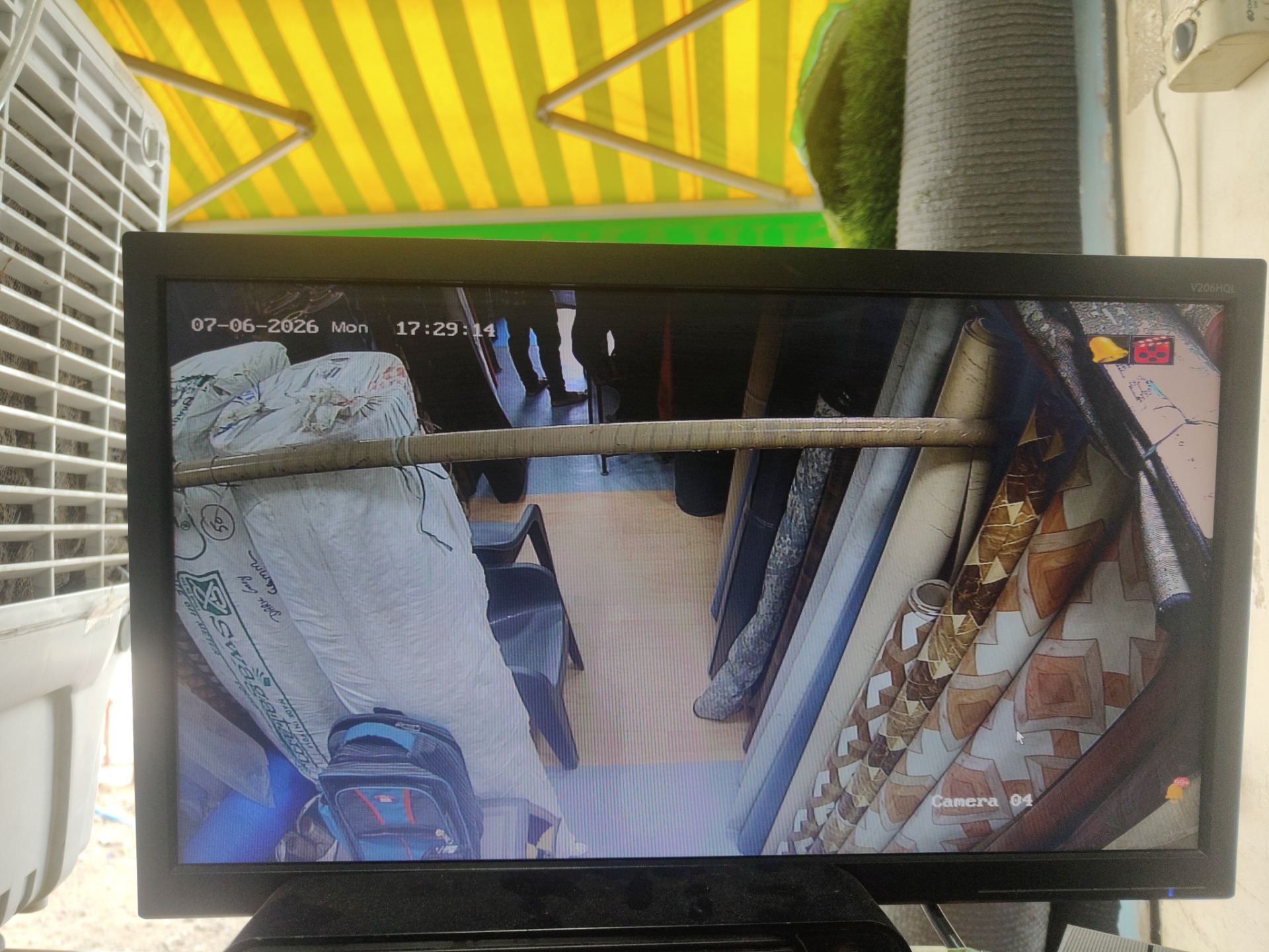 CCTV repair proof in Chintalkunta Hyderabad by WeSet