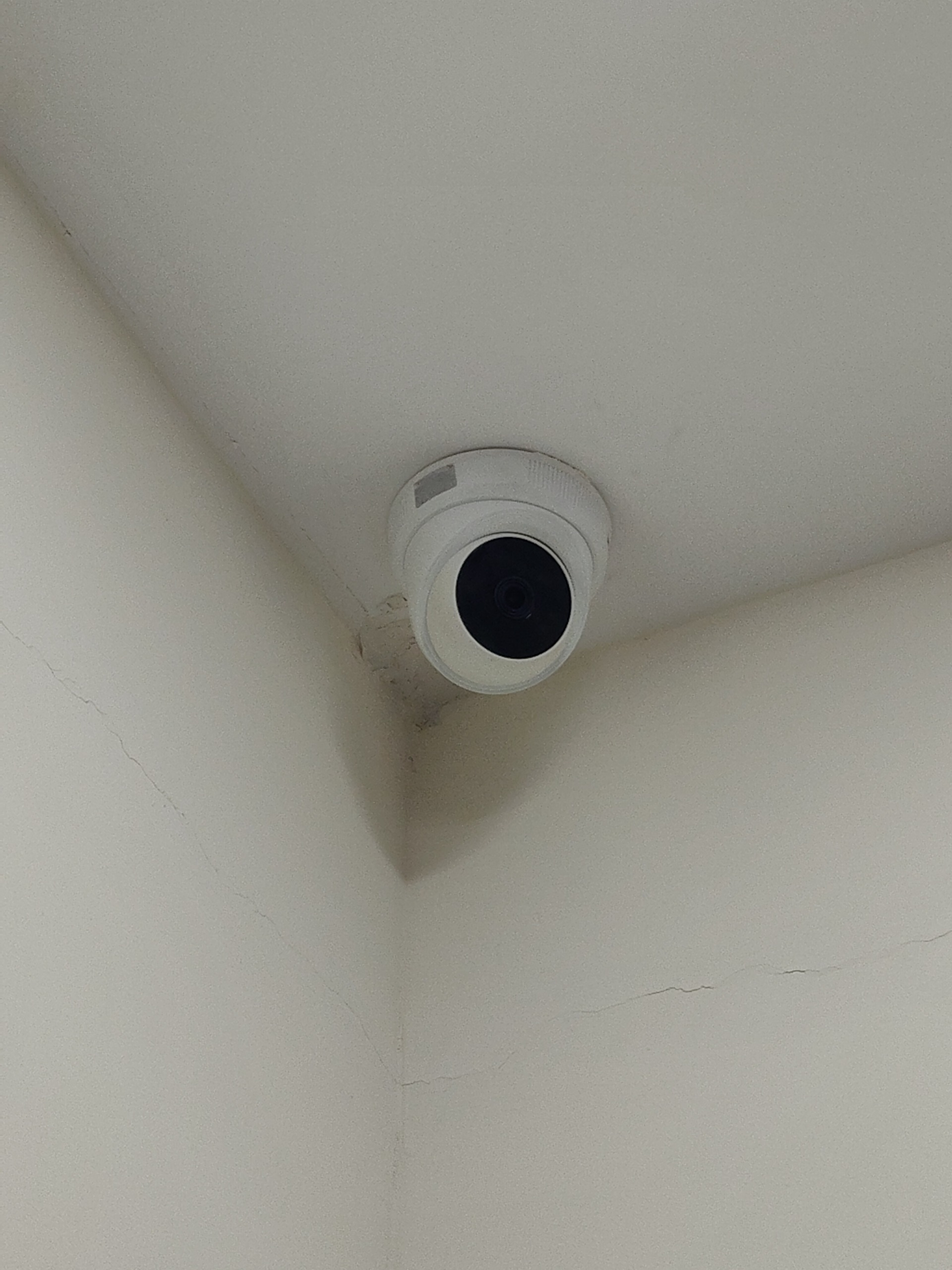 CCTV installation proof in Sahara Estate Hyderabad by WeSet