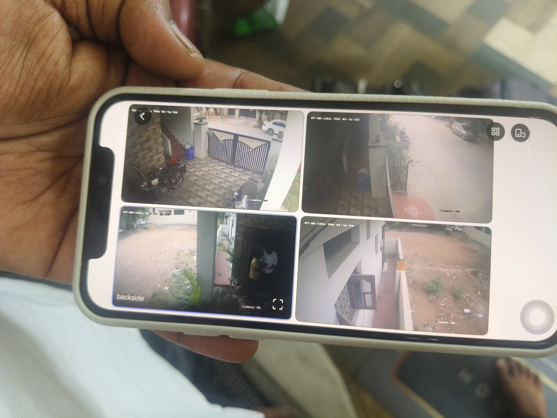 CCTV repair proof in A S Rao Nagar Hyderabad by WeSet