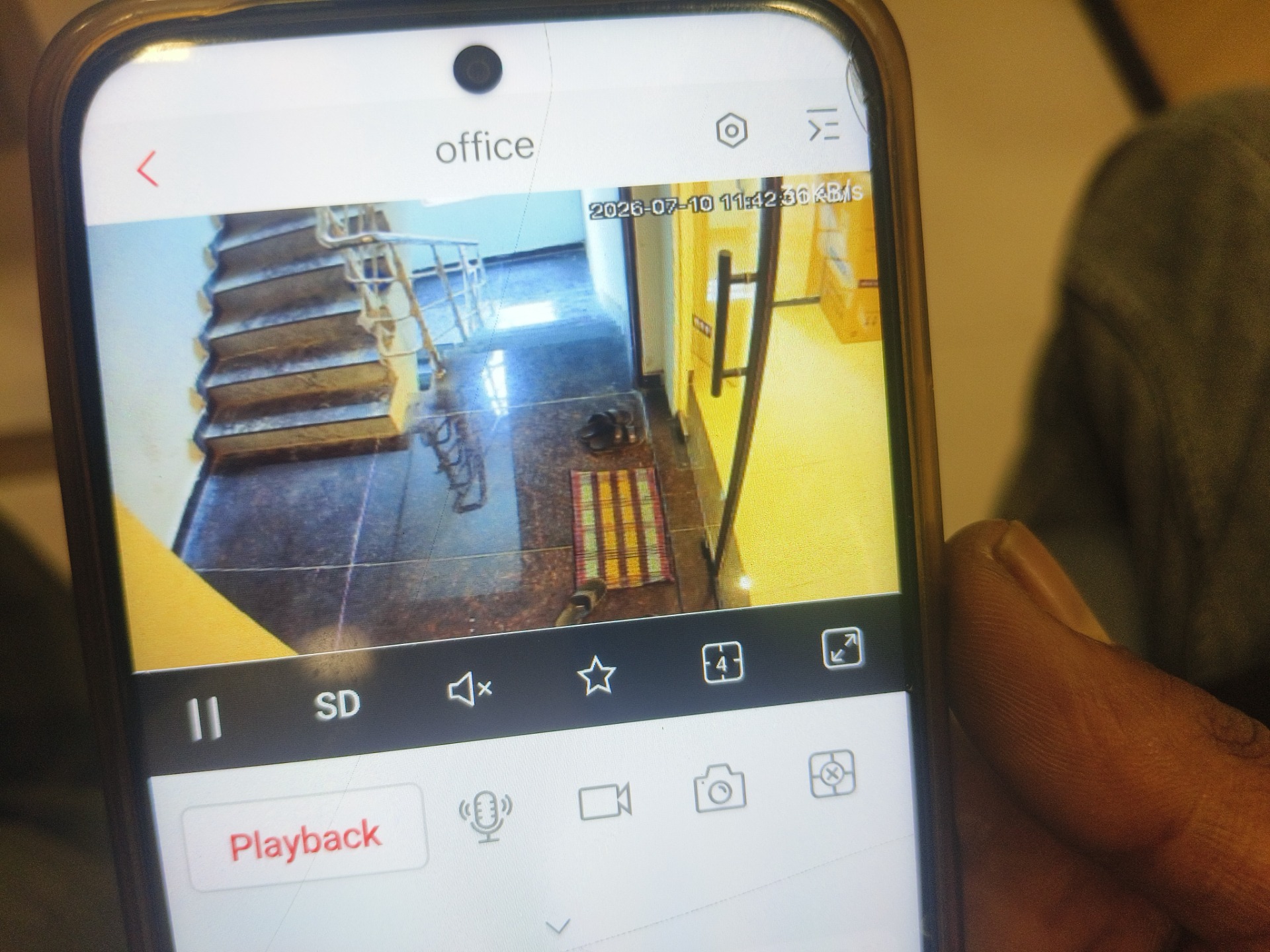 CCTV repair proof in Manikonda Hyderabad by WeSet