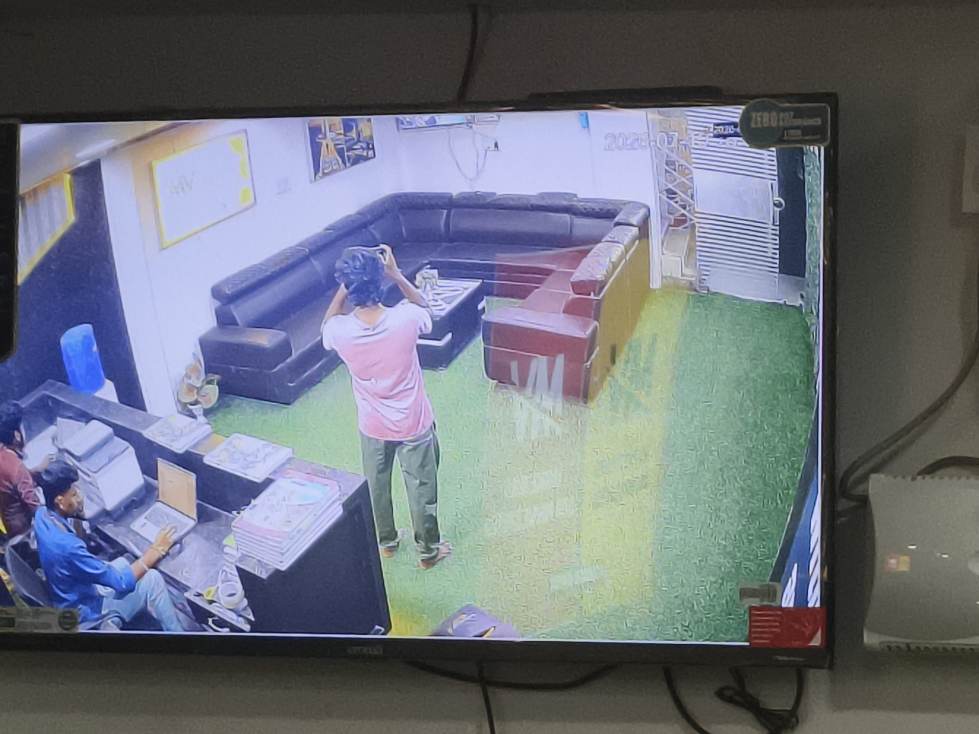 CCTV repair proof in Nagole Hyderabad by WeSet