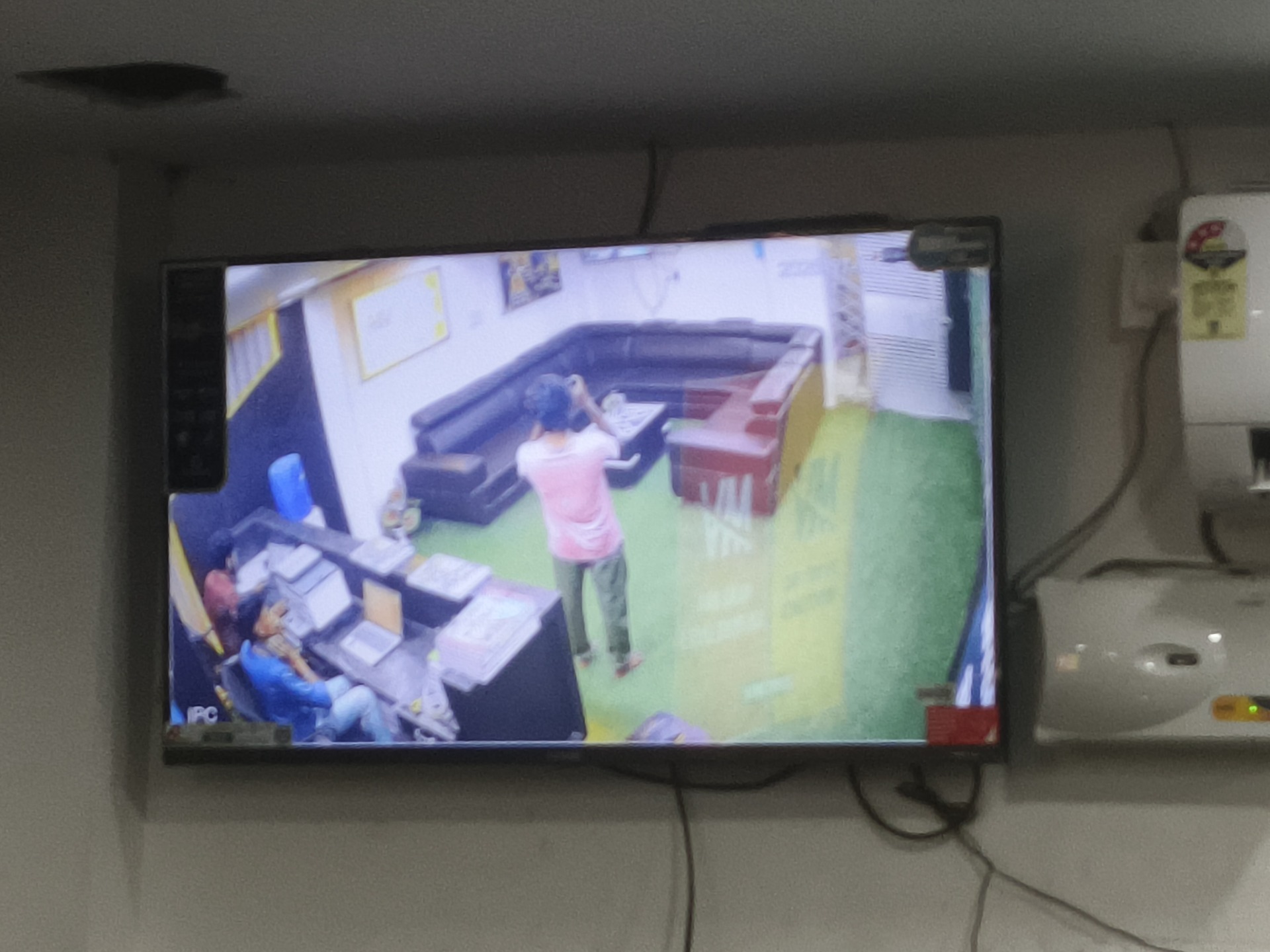 CCTV repair proof in Nagole Hyderabad by WeSet