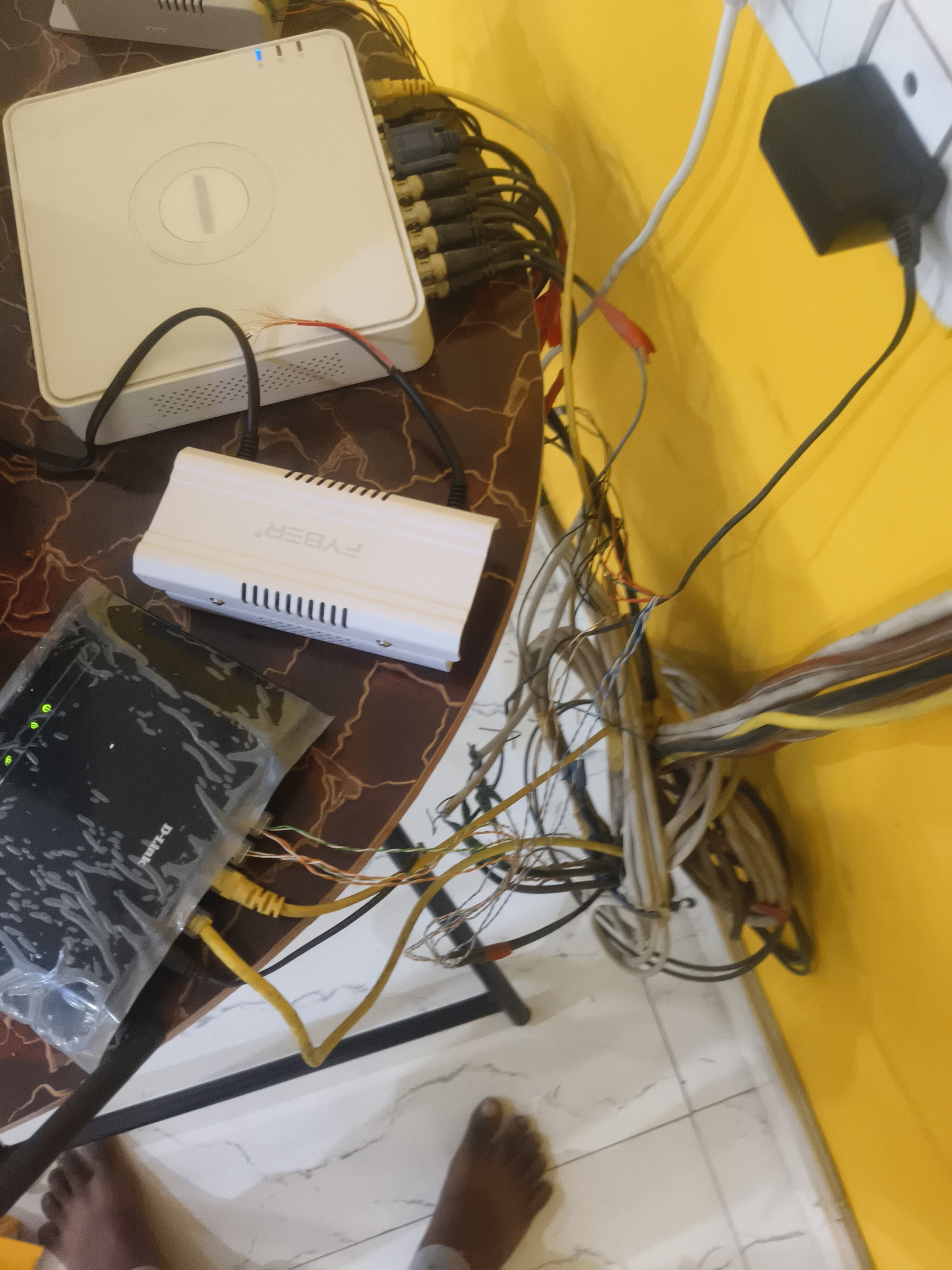 CCTV repair proof in Redio Colony Hyderabad by WeSet