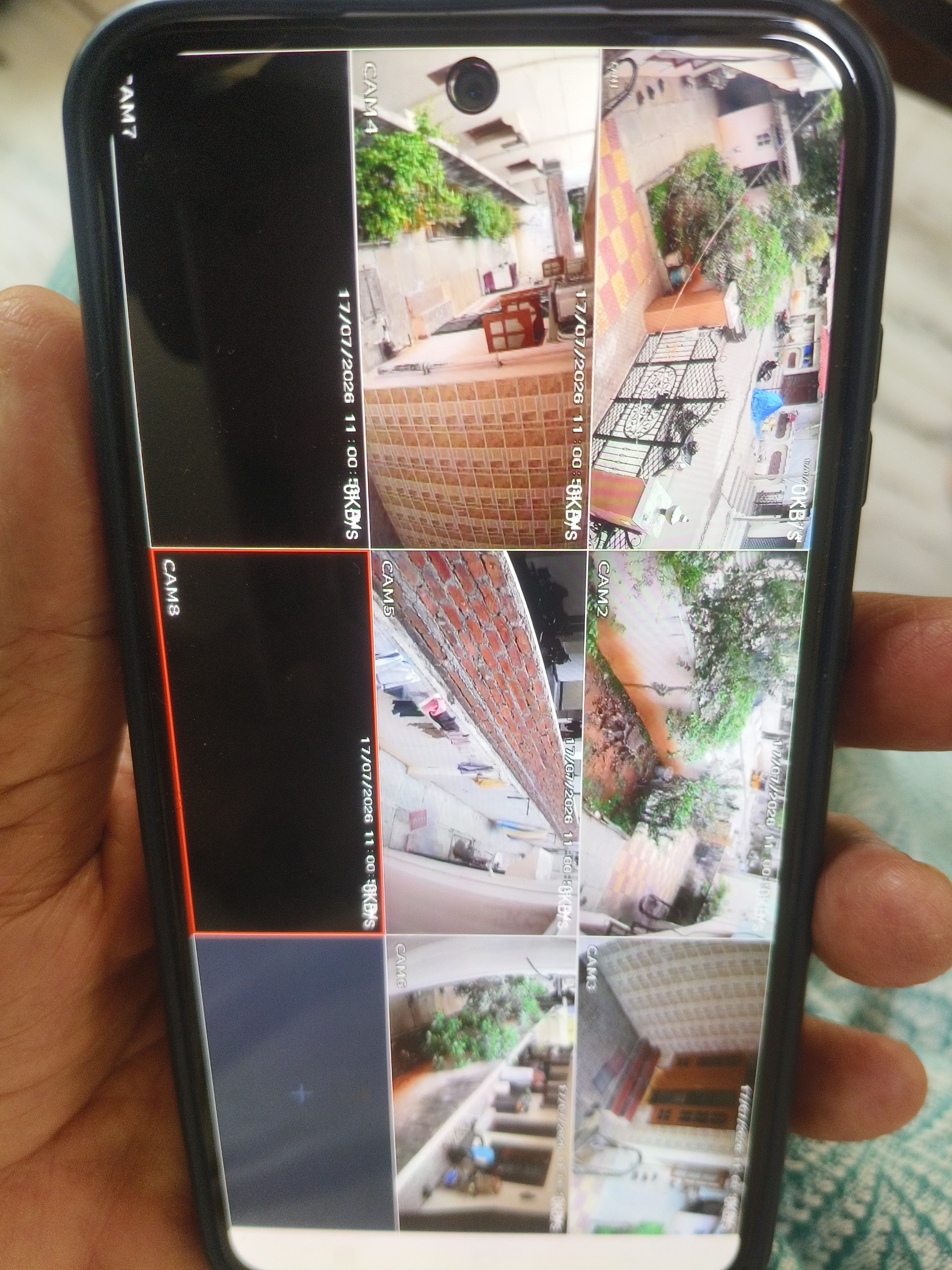 CCTV repair proof in Nagole Hyderabad by WeSet