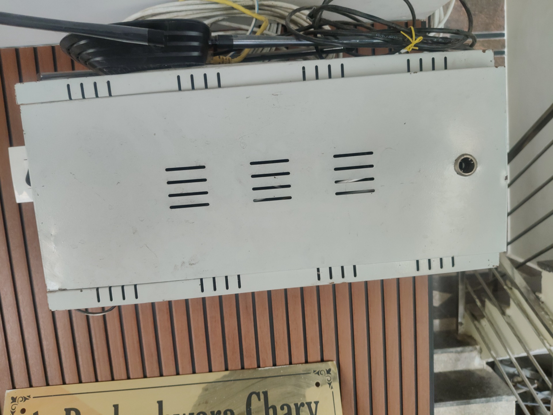 CCTV repair proof in Kamineni Hospital Hyderabad by WeSet