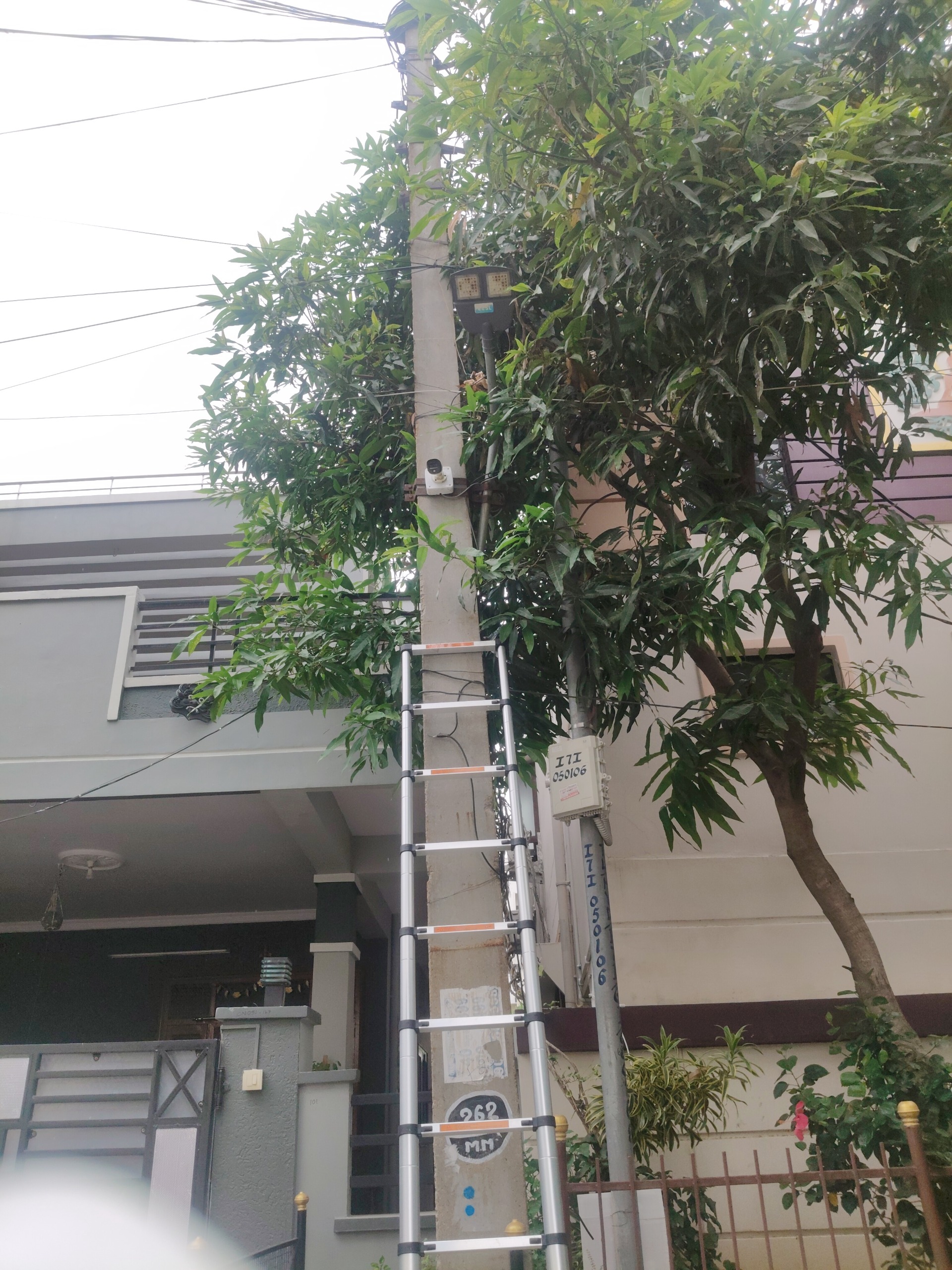 CCTV repair proof in Nagarjuna Hills Hyderabad by WeSet