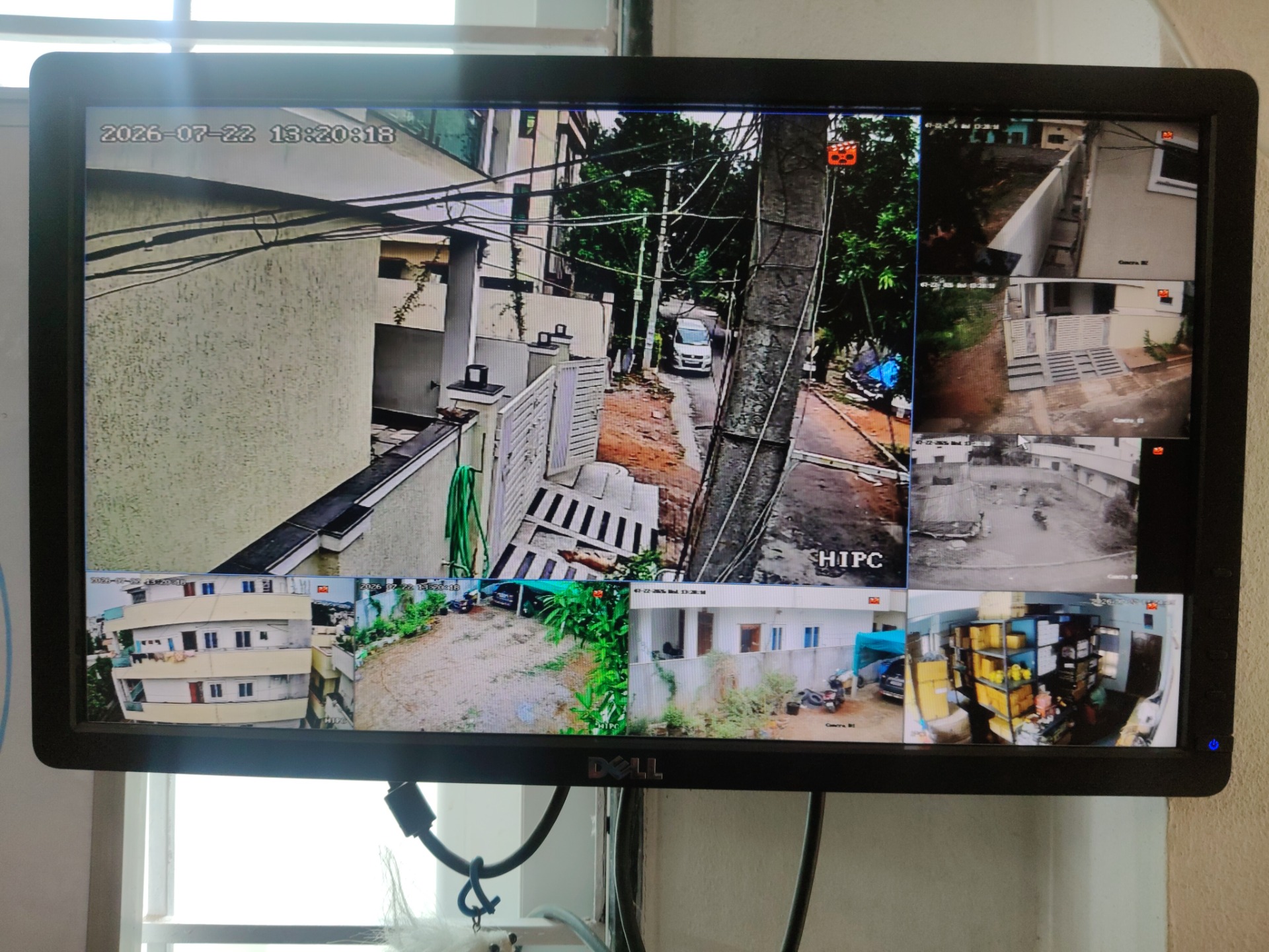 CCTV repair proof in Nagarjuna Hills Hyderabad by WeSet