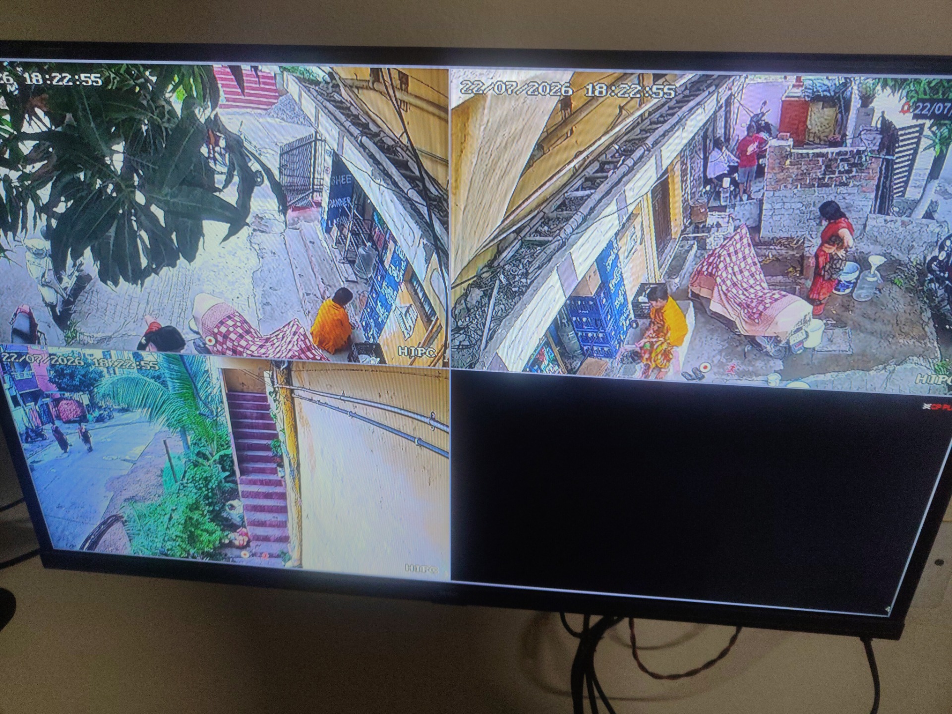 CCTV repair proof in Auto Nagar Hyderabad by WeSet