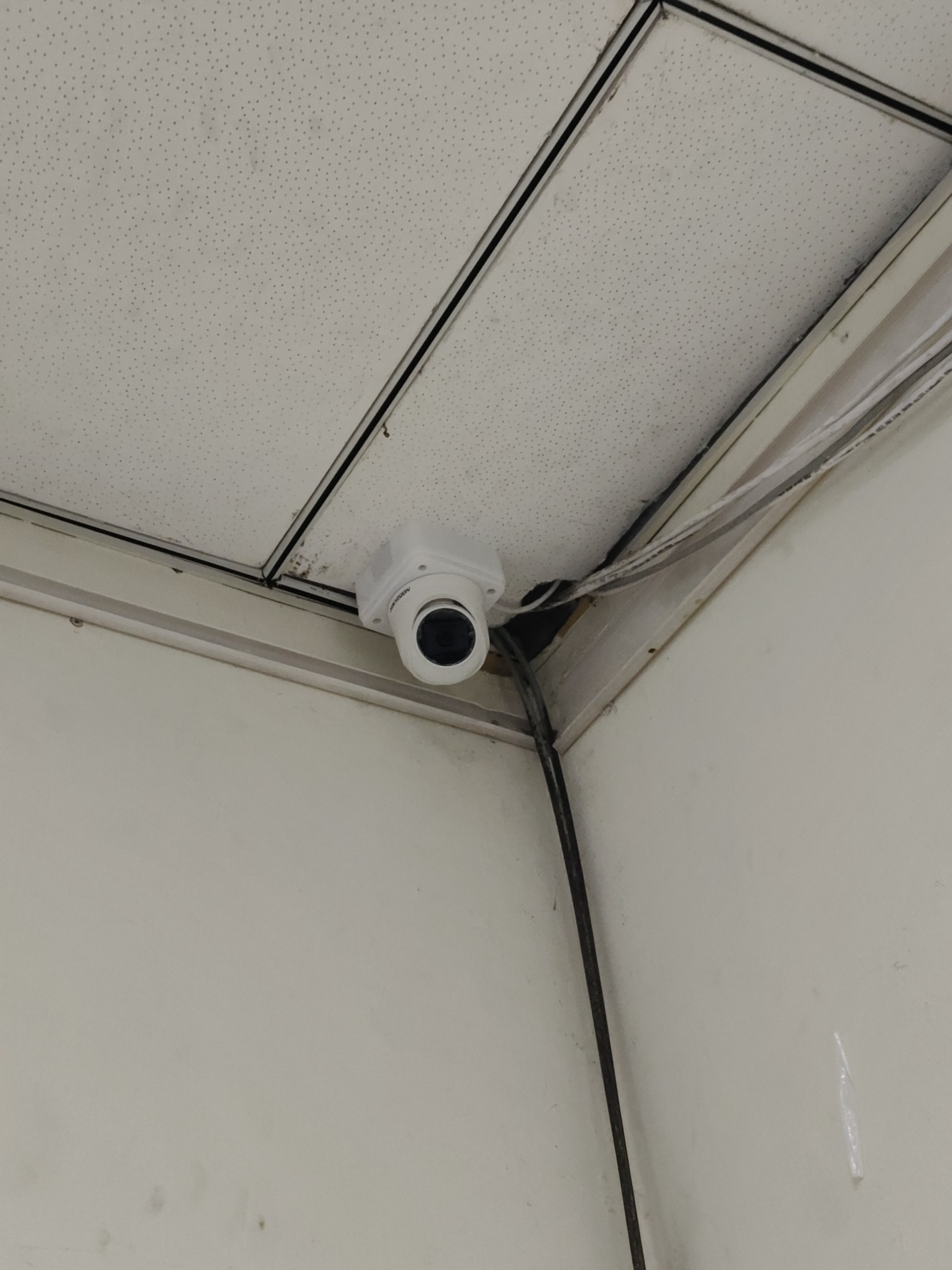 CCTV installation proof in Ramanathapur Hyderabad by WeSet with Hikvision