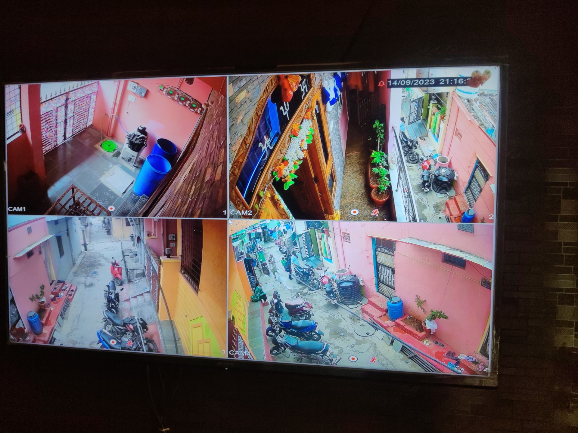 CCTV repair proof in Alkapuri Hyderabad by WeSet
