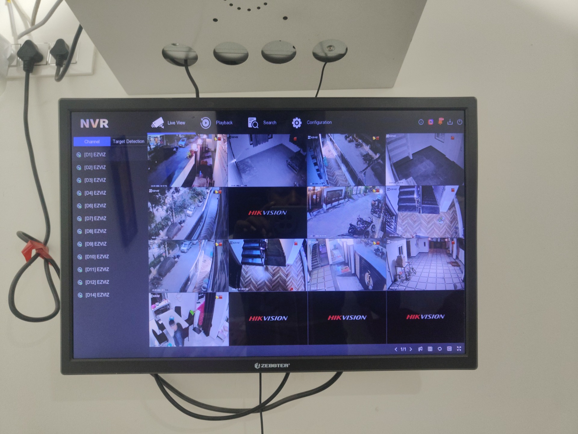 CCTV repair proof in Malakpet Hyderabad by WeSet