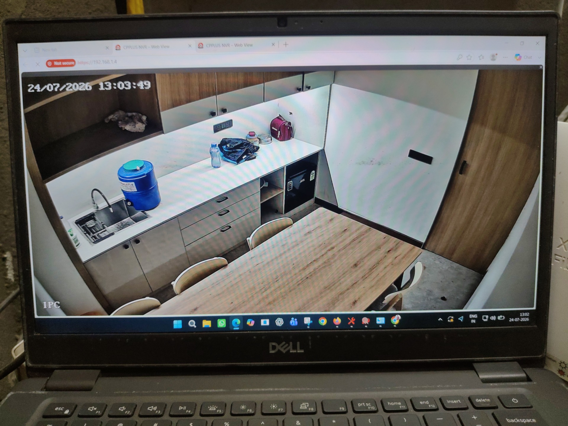 CCTV installation proof in Attapur Hyderabad by WeSet