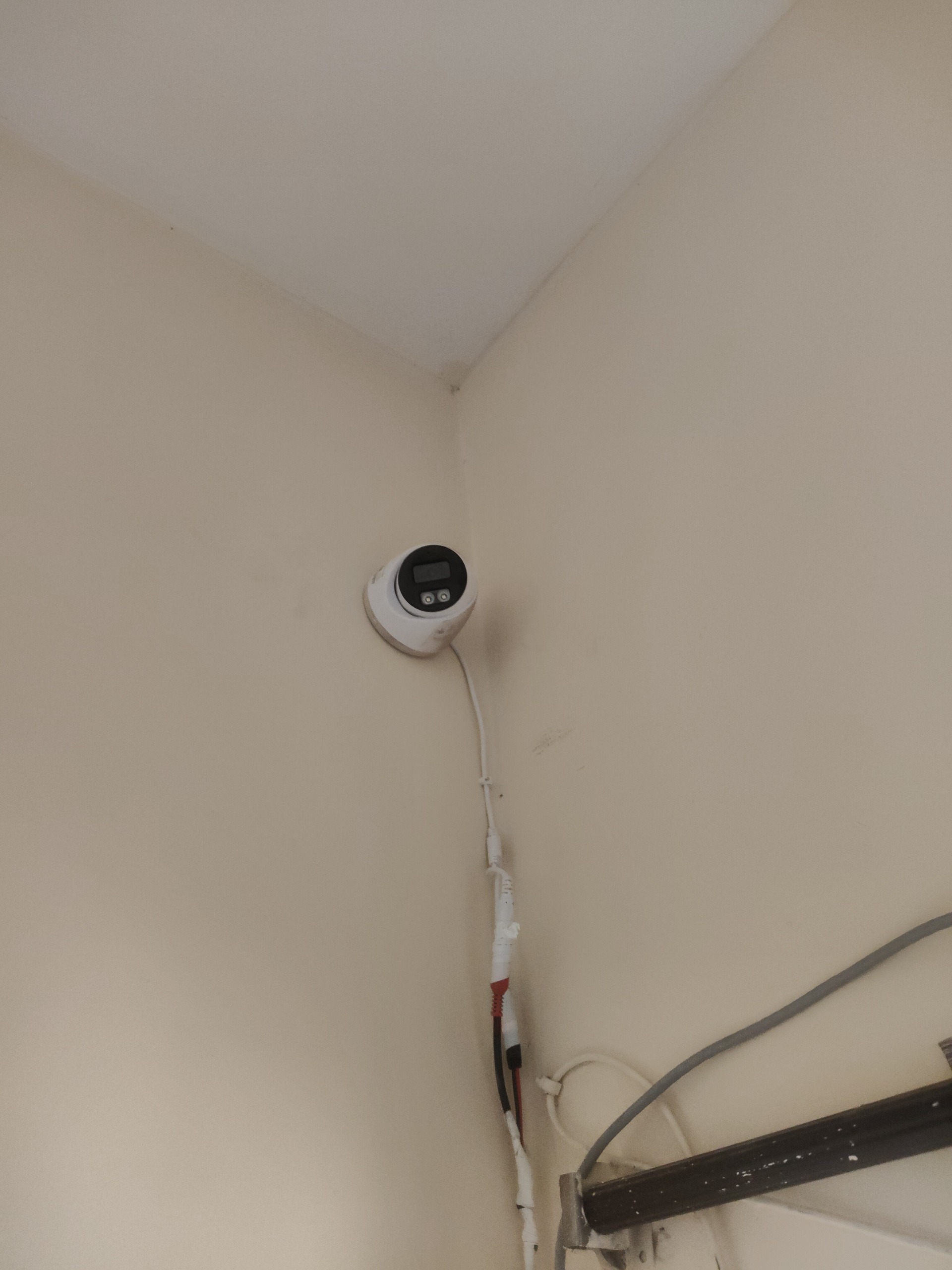 CCTV installation proof in Ameenpur Hyderabad by WeSet with CP Plus