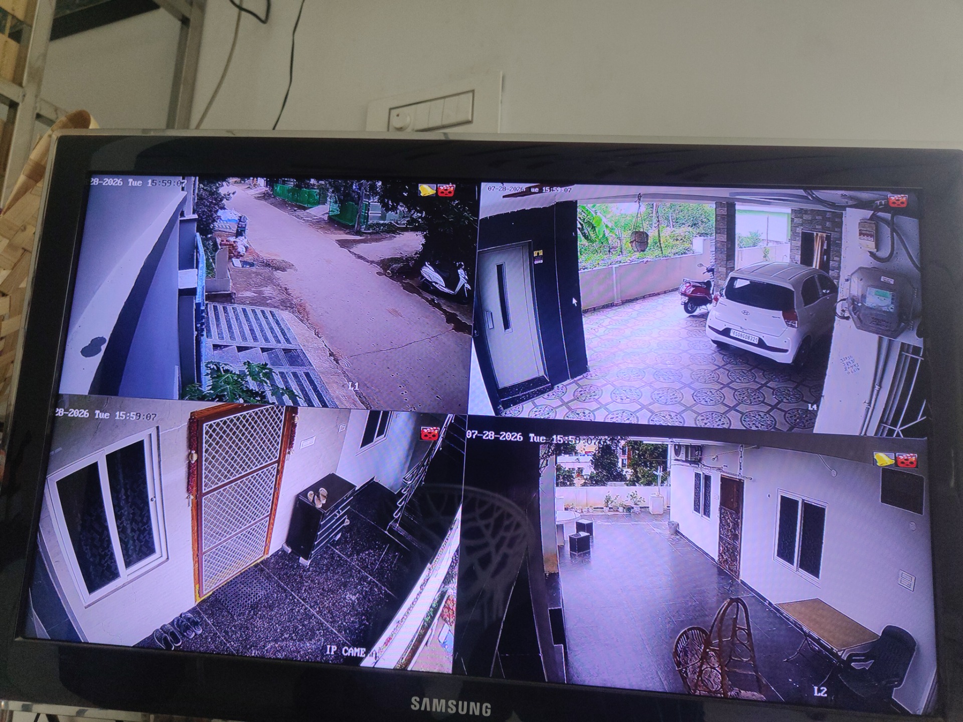 CCTV repair proof in Uppal Hyderabad by WeSet
