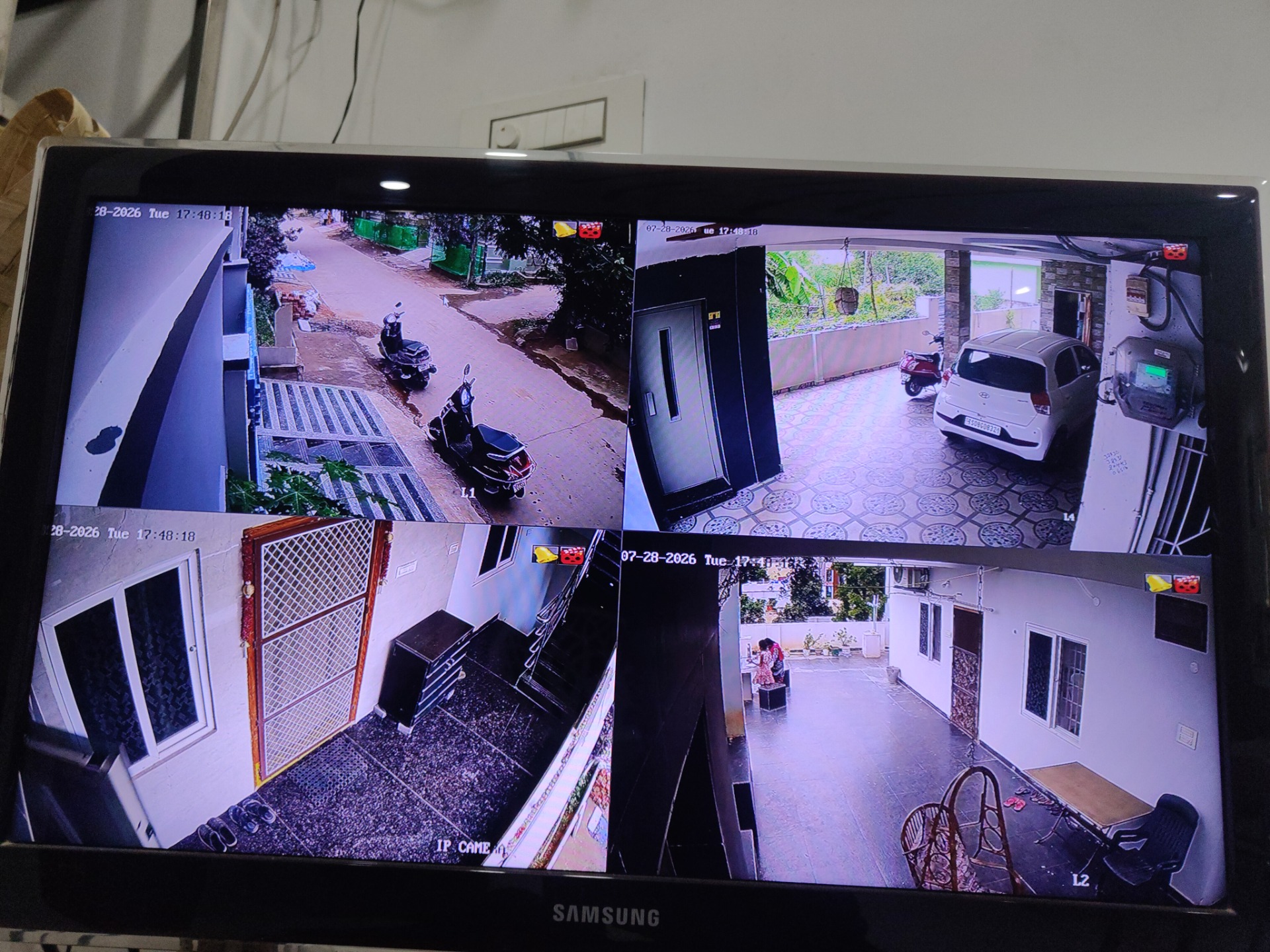 CCTV repair proof in Uppal Hyderabad by WeSet
