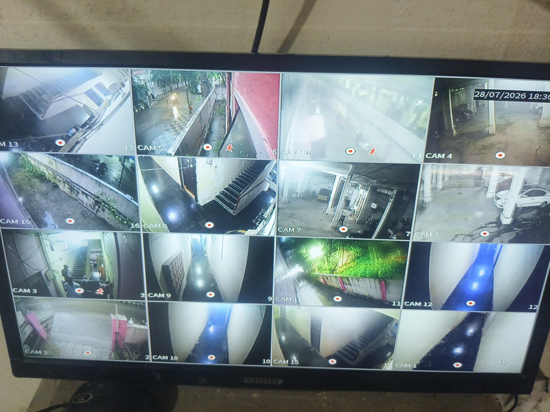 CCTV repair proof in Champapet Hyderabad by WeSet