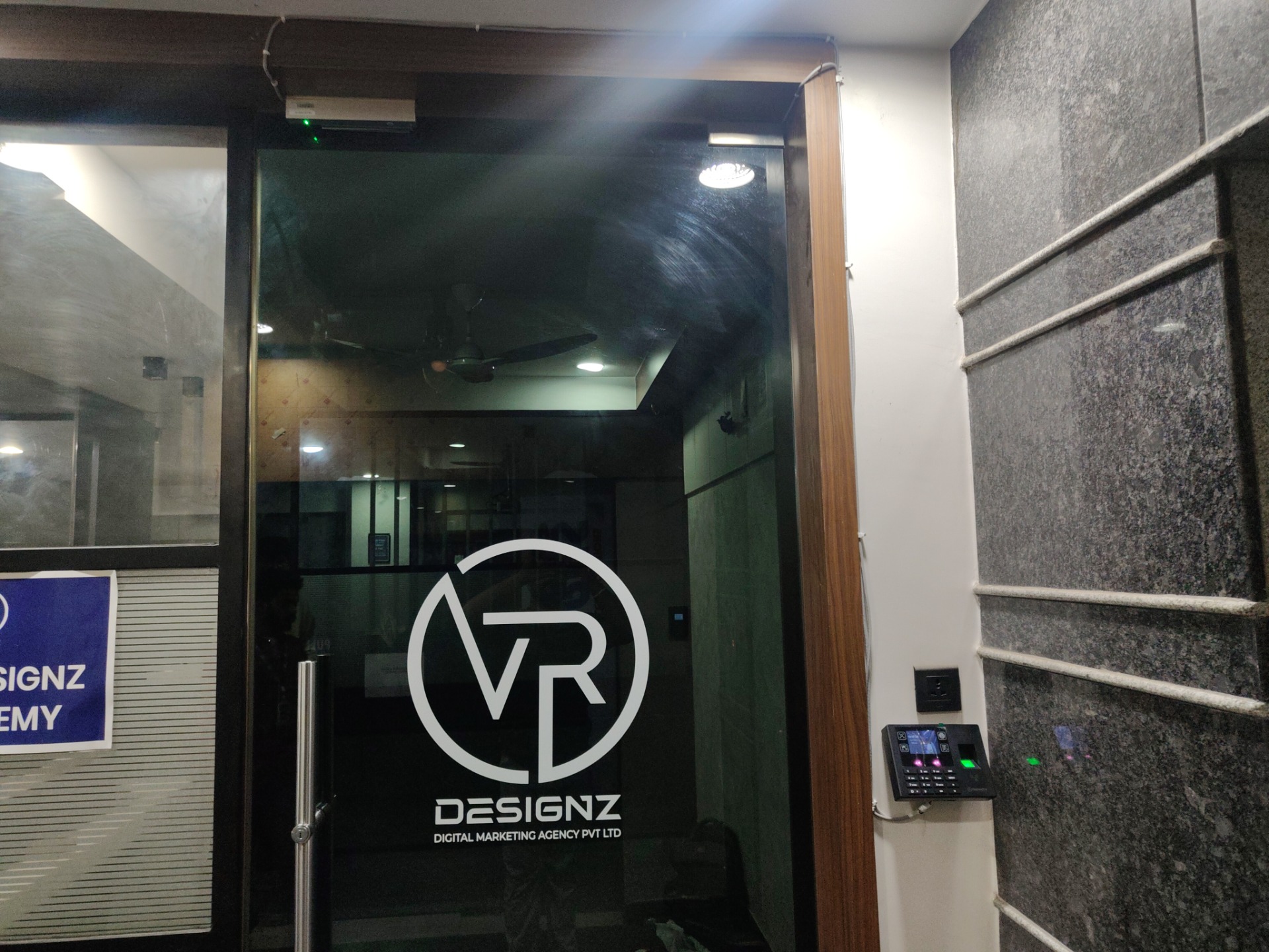 Access Control installation proof in KBHB Hyderabad by WeSet