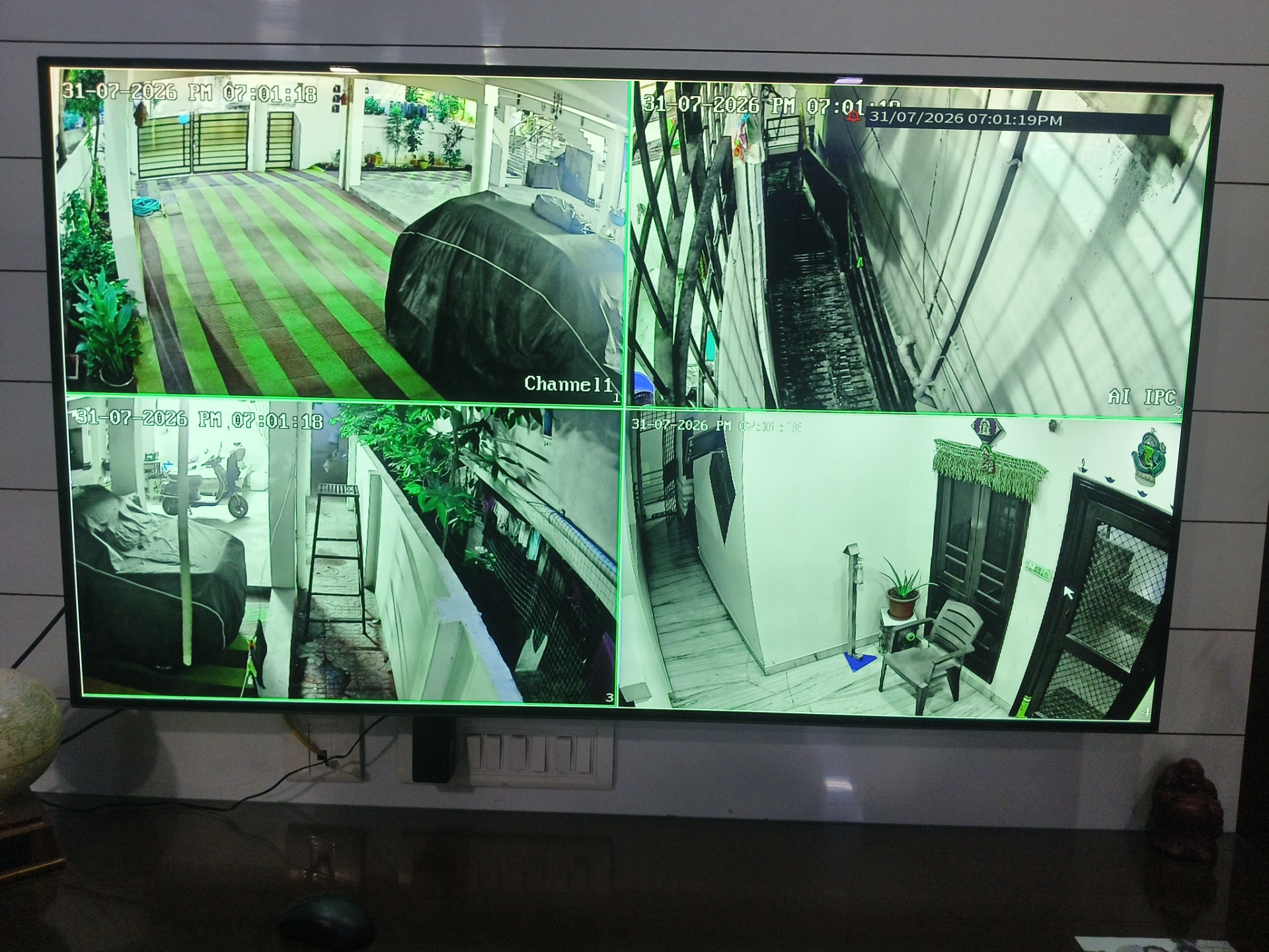 CCTV repair proof in Mohan Nagar Hyderabad by WeSet