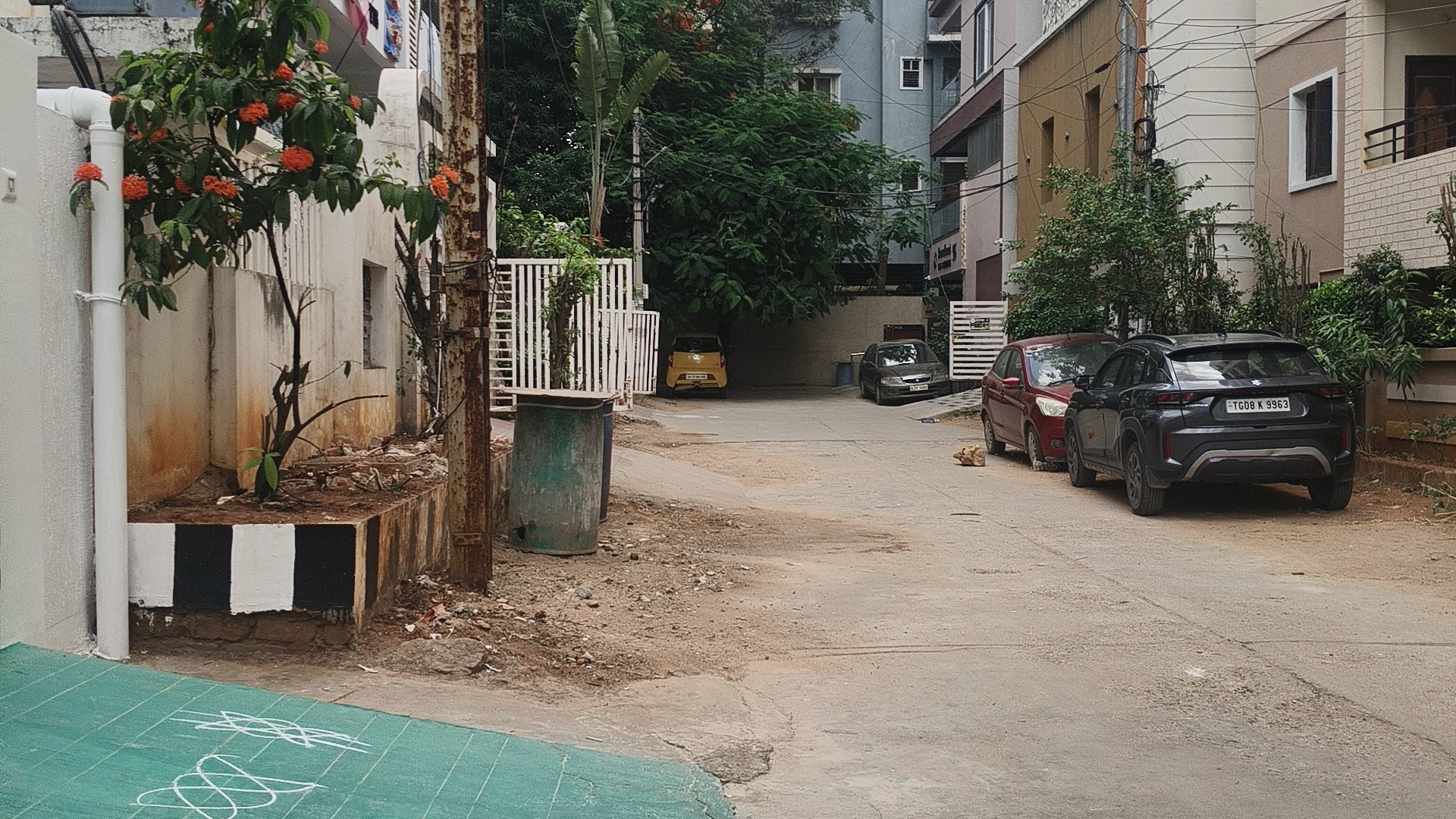 CCTV installation proof in Manikonda Hyderabad by WeSet with CP Plus