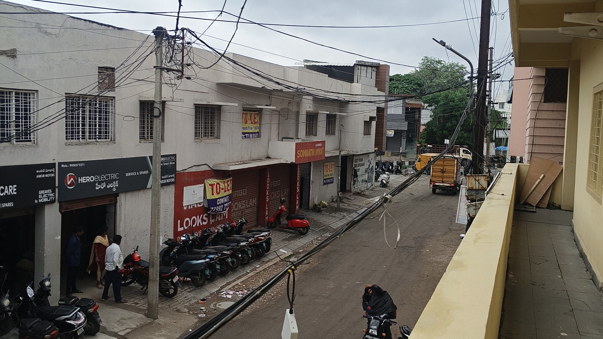 CCTV installation proof in Tar Bund Hyderabad by WeSet with CP Plus