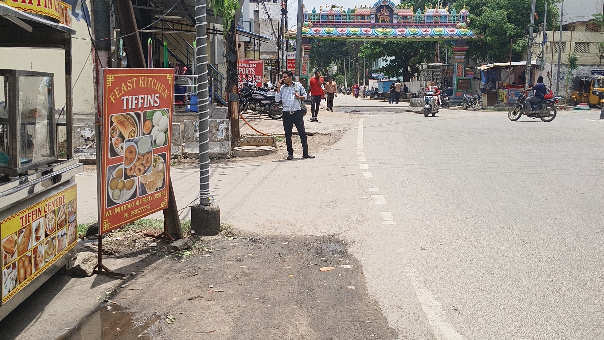 CCTV repair proof in Alwal Hyderabad by WeSet
