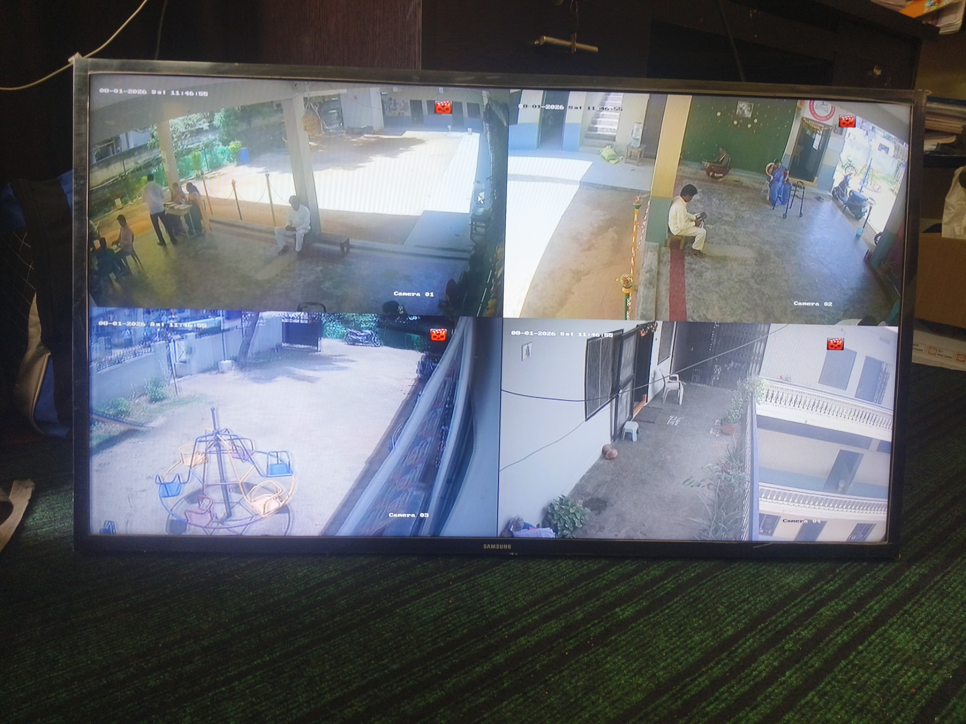 CCTV repair proof in Kothapet Hyderabad by WeSet