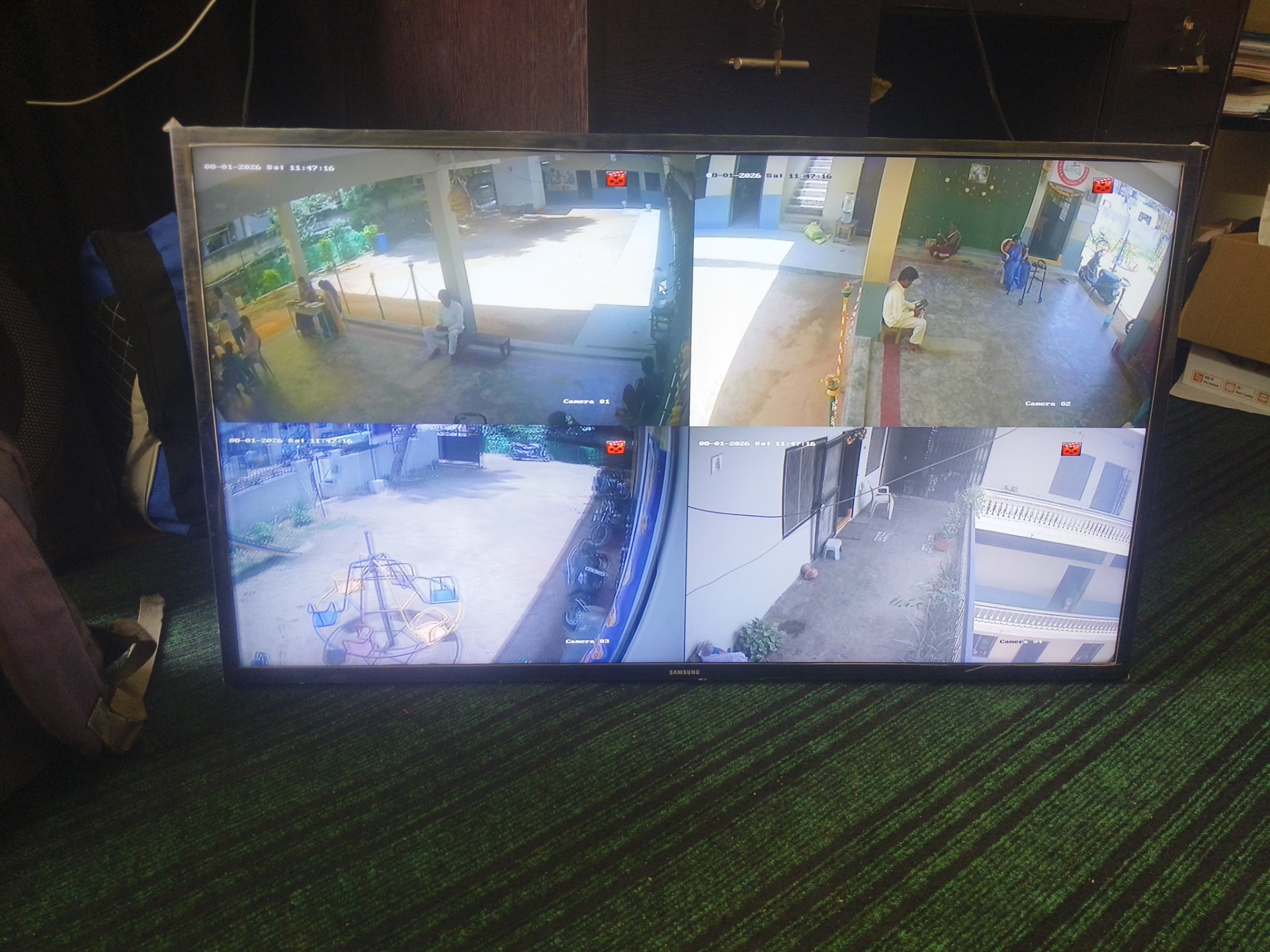 CCTV repair proof in Kothapet Hyderabad by WeSet