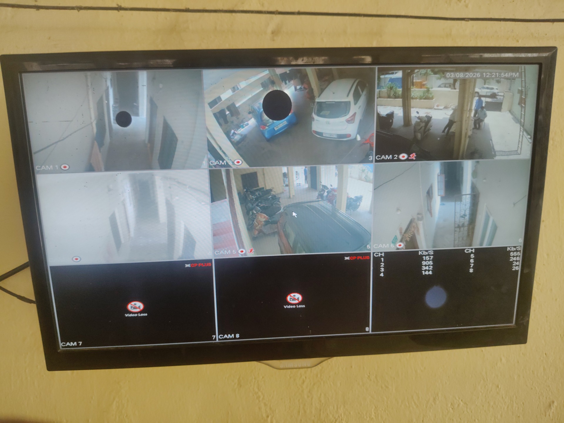 CCTV repair proof in Dsnr Hyderabad by WeSet