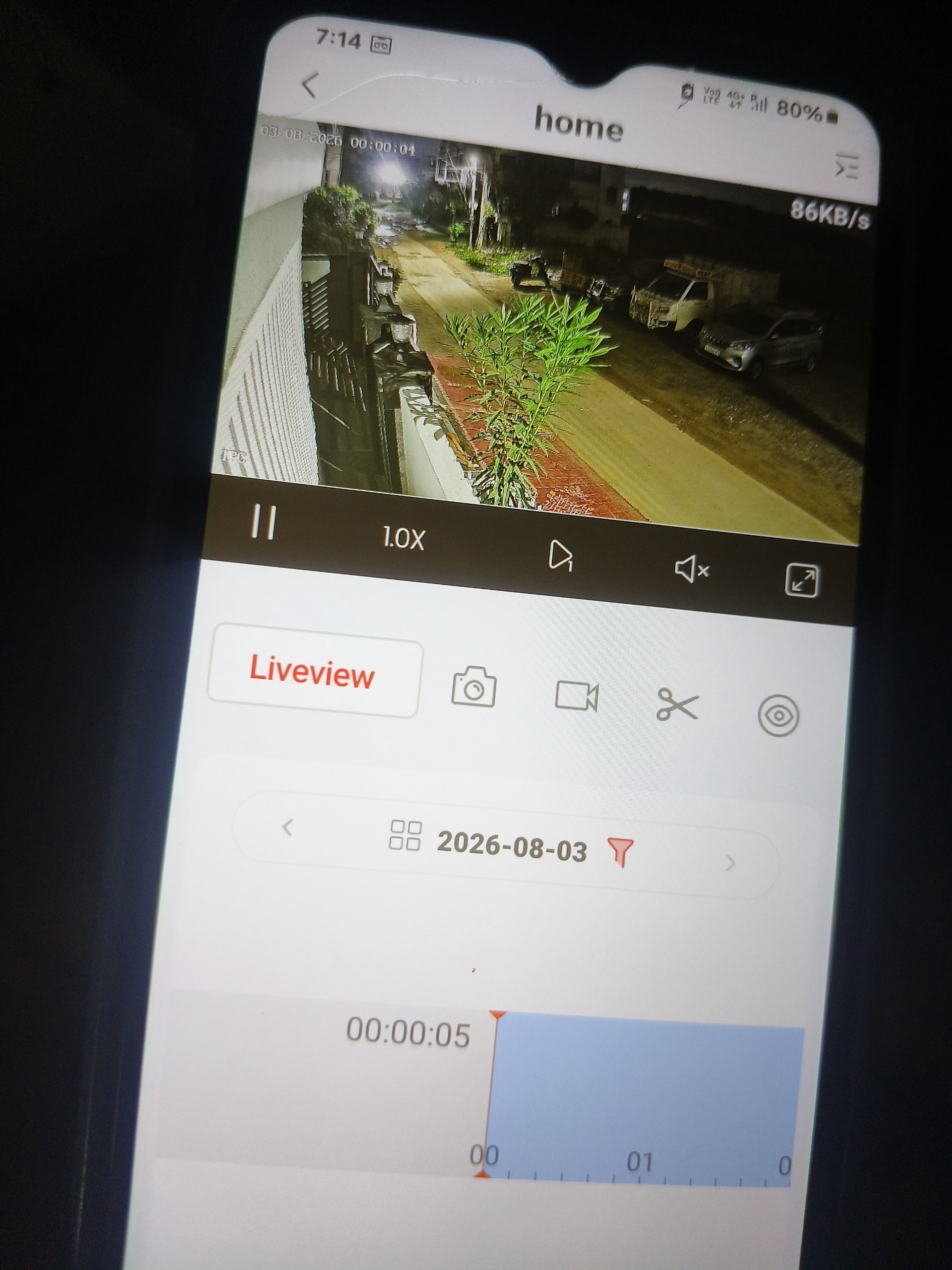 CCTV repair proof in Himapuri Colony Hyderabad by WeSet