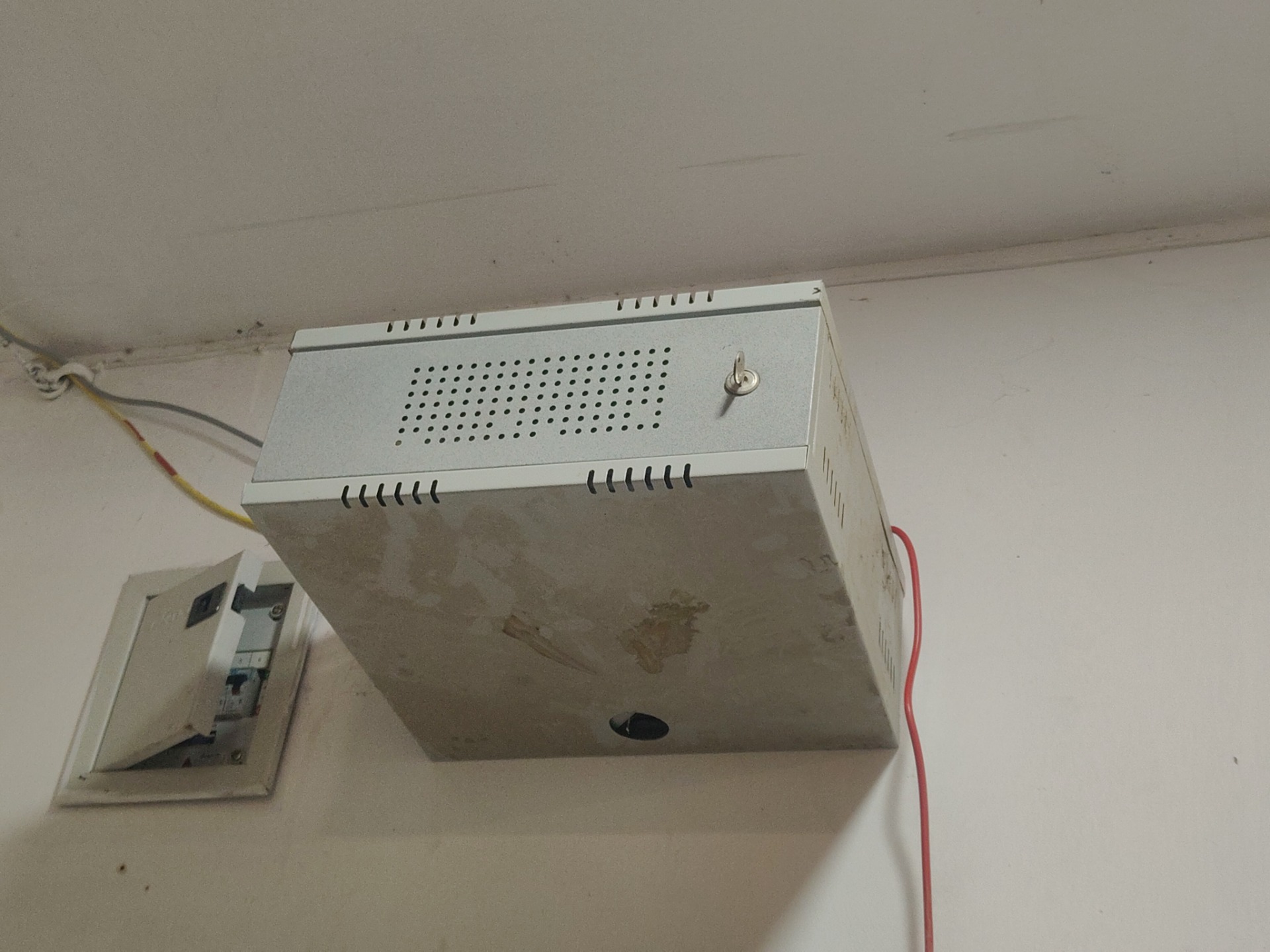 CCTV installation proof in Turkayamjal Hyderabad by WeSet