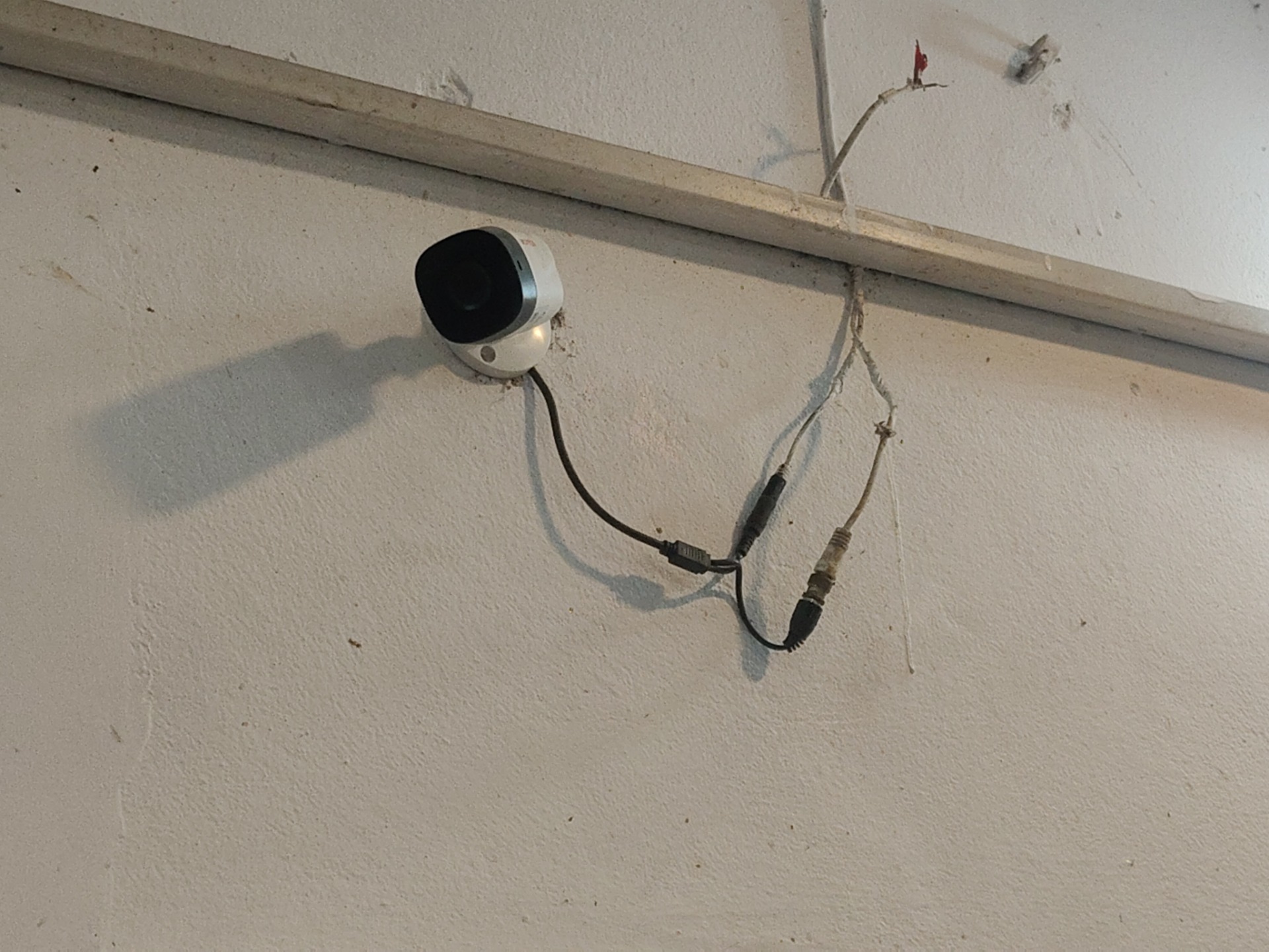 CCTV installation proof in Turkayamjal Hyderabad by WeSet