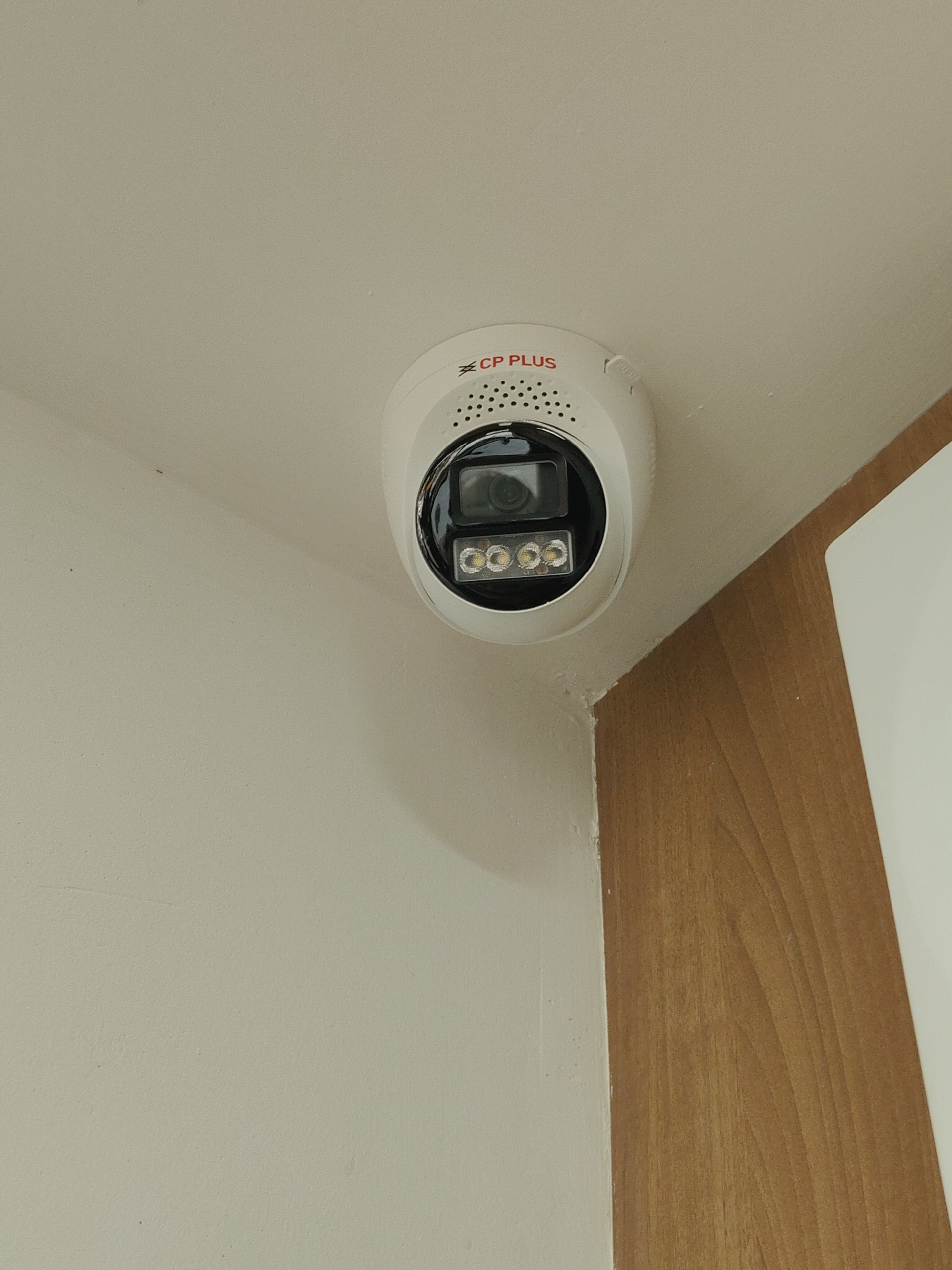 CCTV installation proof in Nagole Hyderabad by WeSet with CP Plus