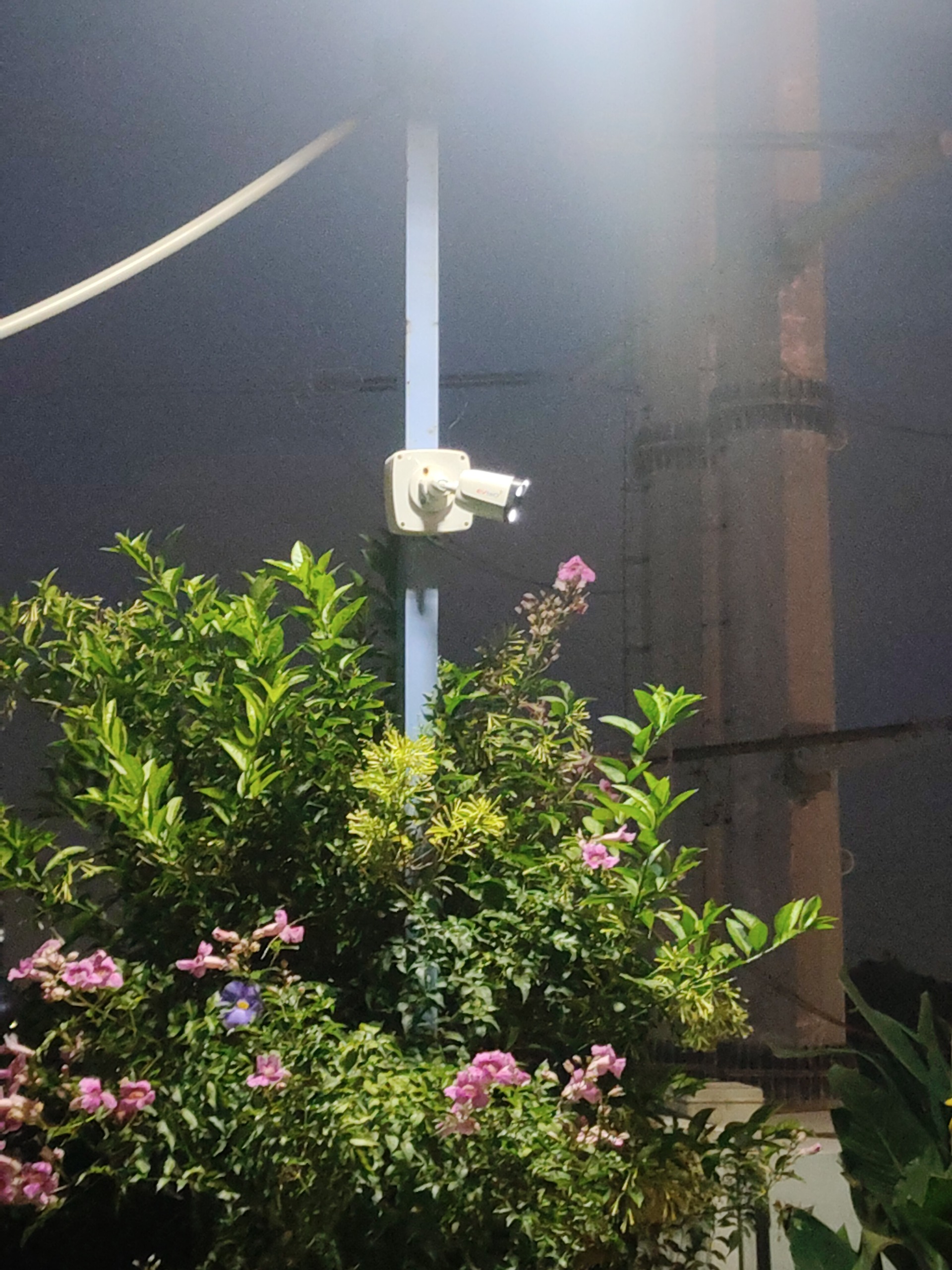 wireless/WiFi CCTV camera installation proof in Nanakramguda Hyderabad by WeSet