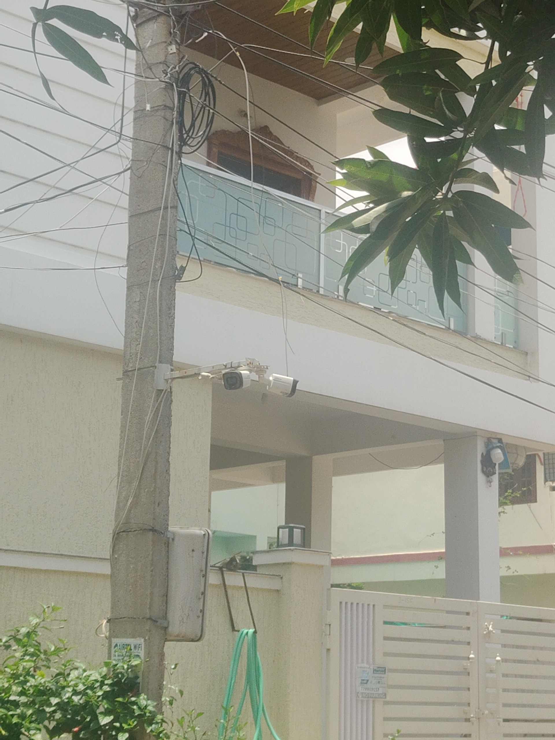 CCTV repair proof in Nagarjuna Hills Hyderabad by WeSet